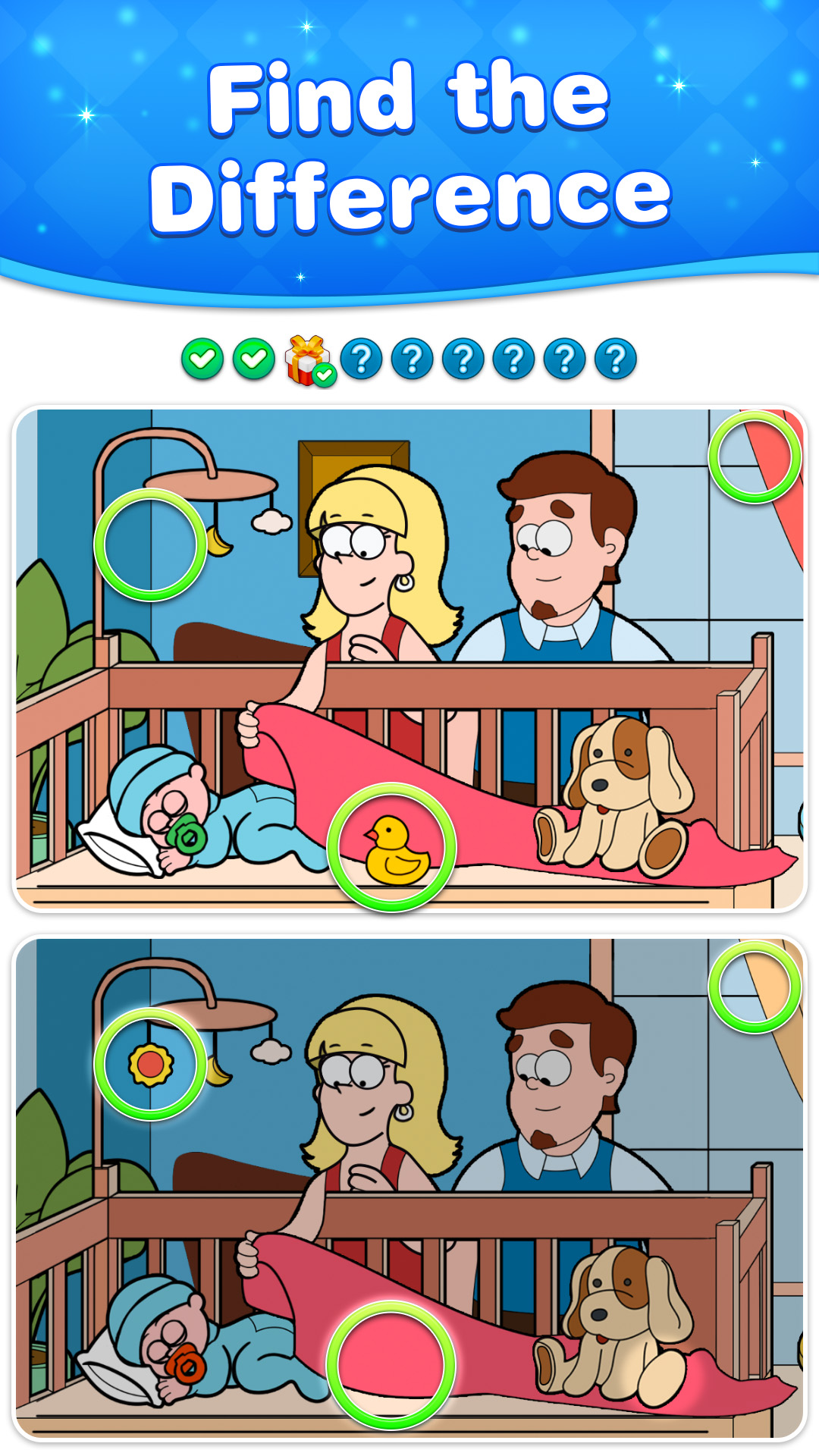 اسکرین شات 1 بازی Find Fun Difference: Spot it!