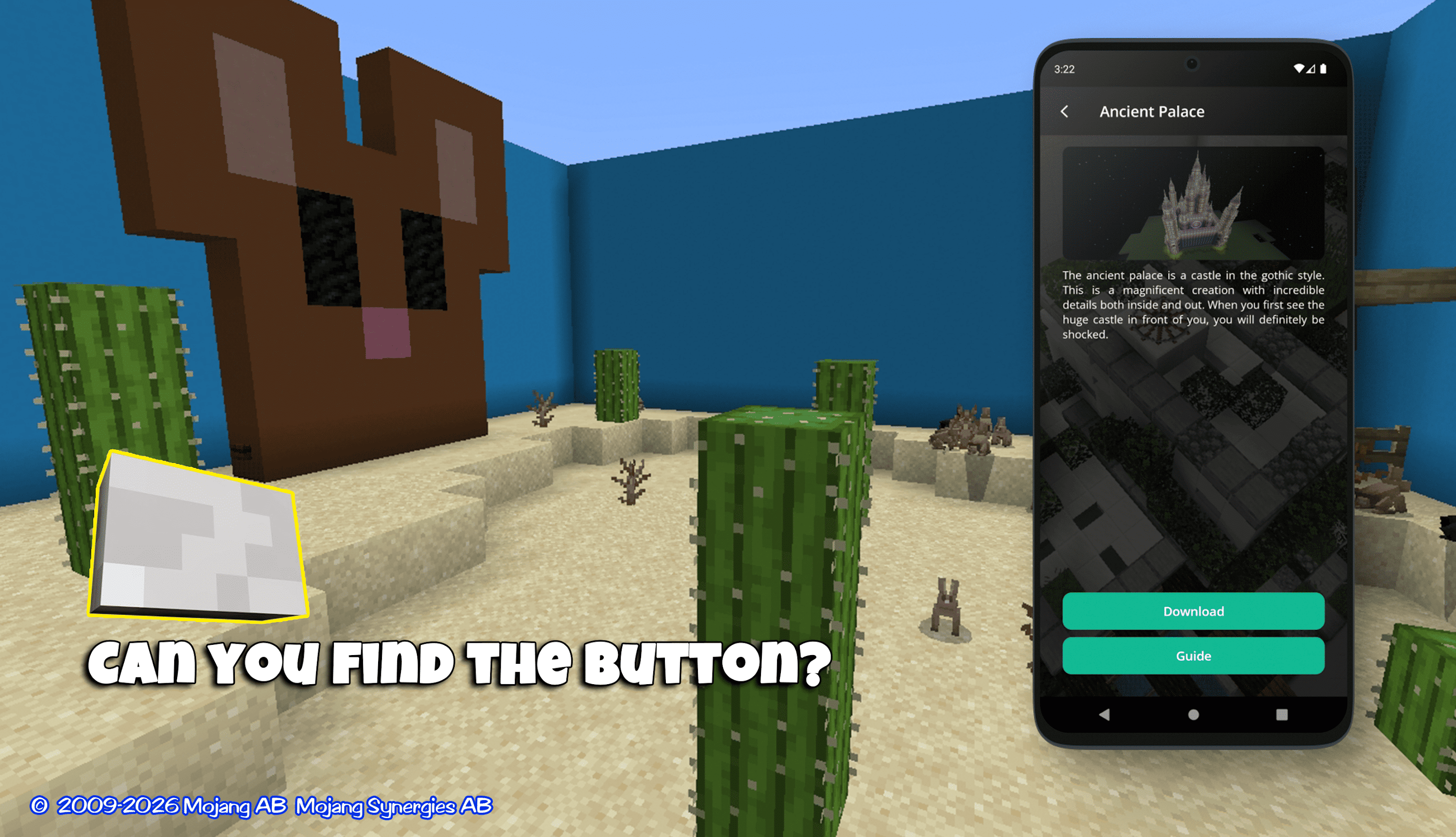 اسکرین شات 5 برنامه find button for minecraft pe