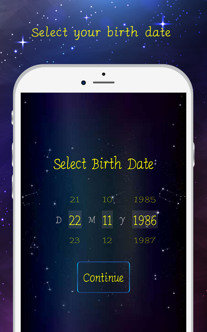 اسکرین شات 1 برنامه Daily Horoscope Fingerprint