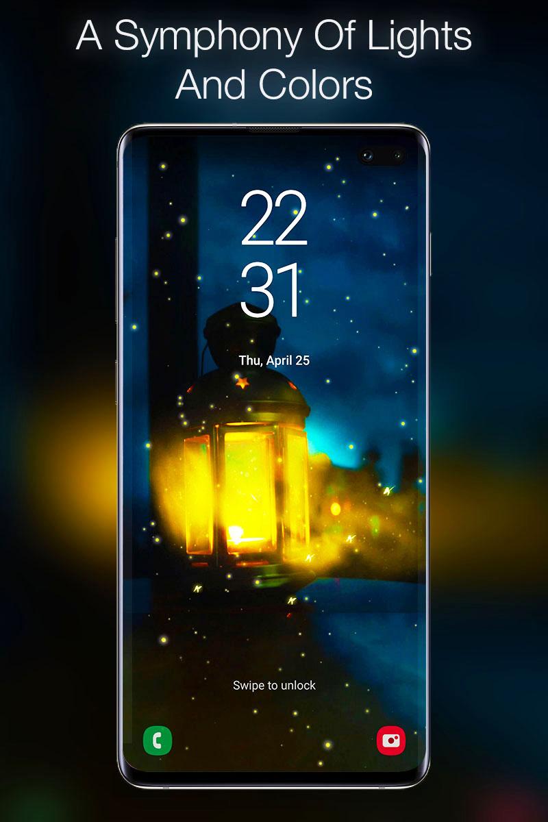اسکرین شات 4 برنامه Fireflies Live Wallpaper