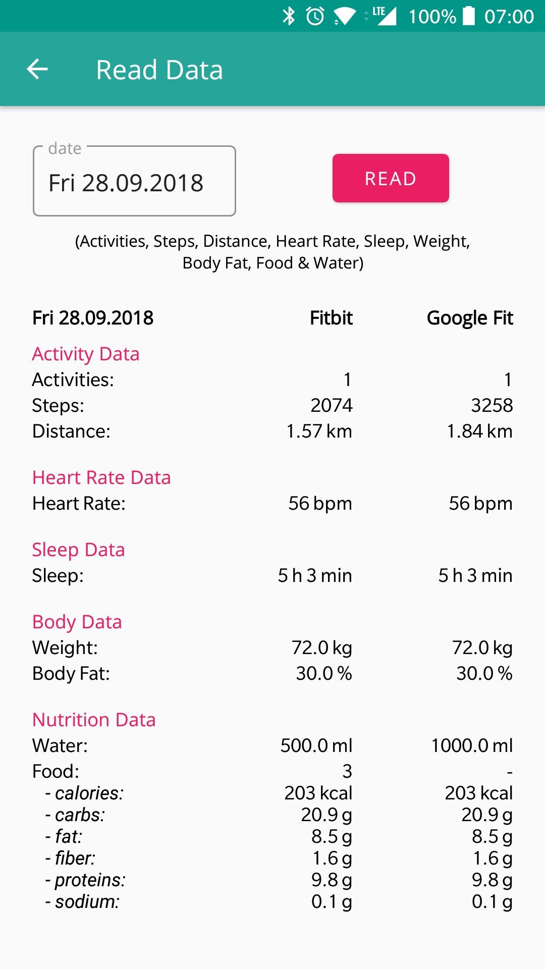 اسکرین شات 6 برنامه FitToFit