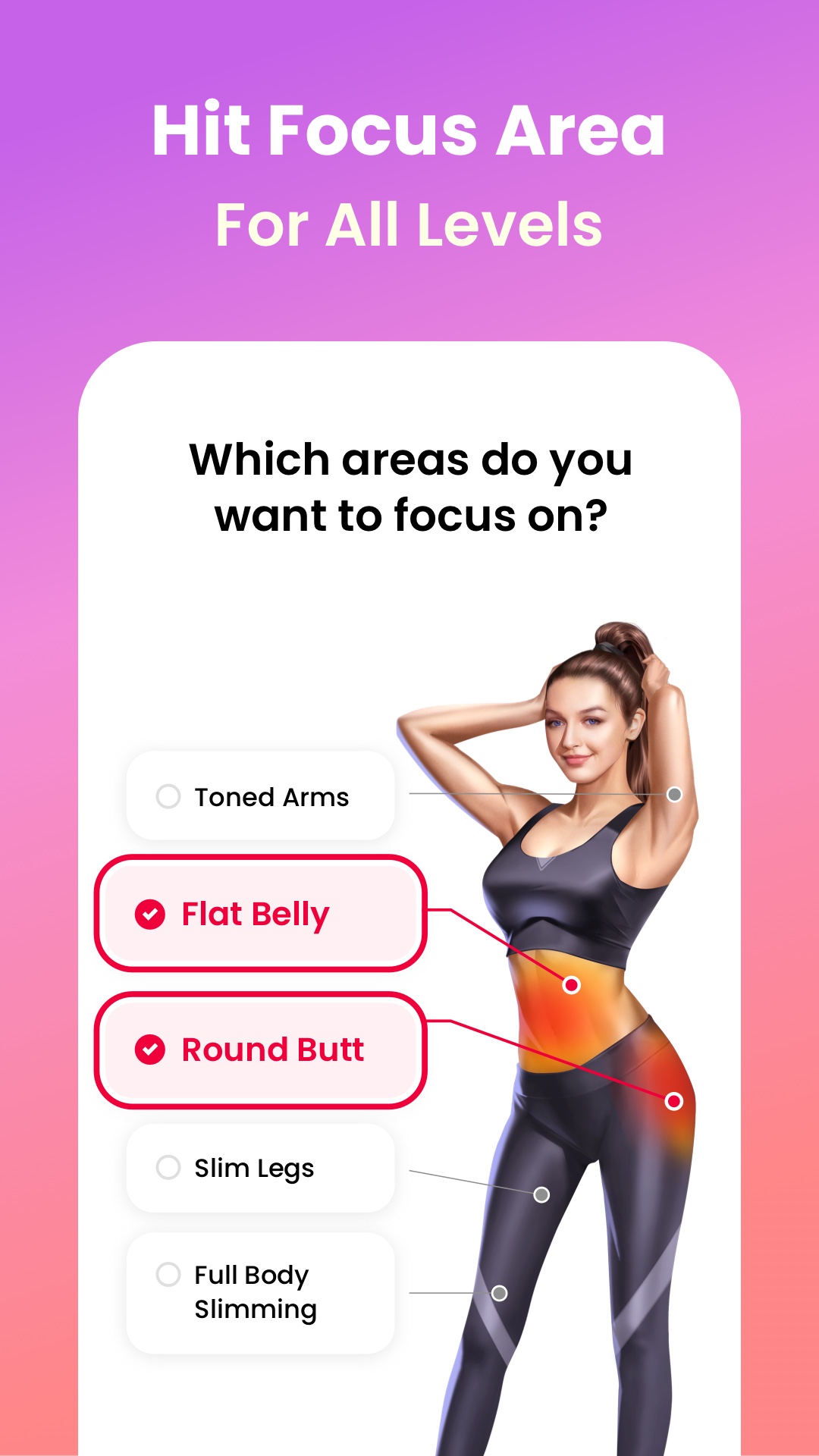 اسکرین شات 6 برنامه JustFit - Lazy Workout