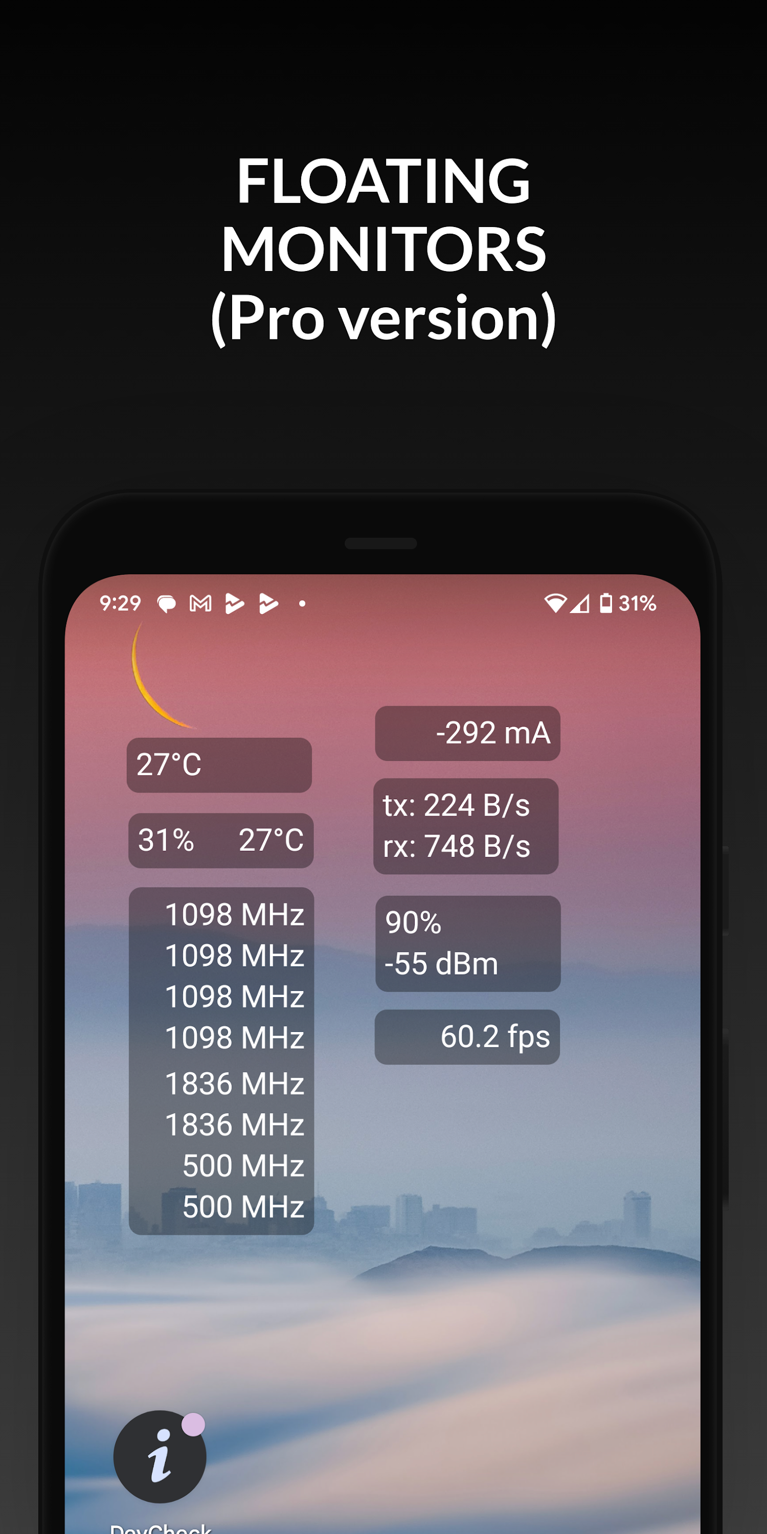 اسکرین شات 8 برنامه DevCheck Device & System Info
