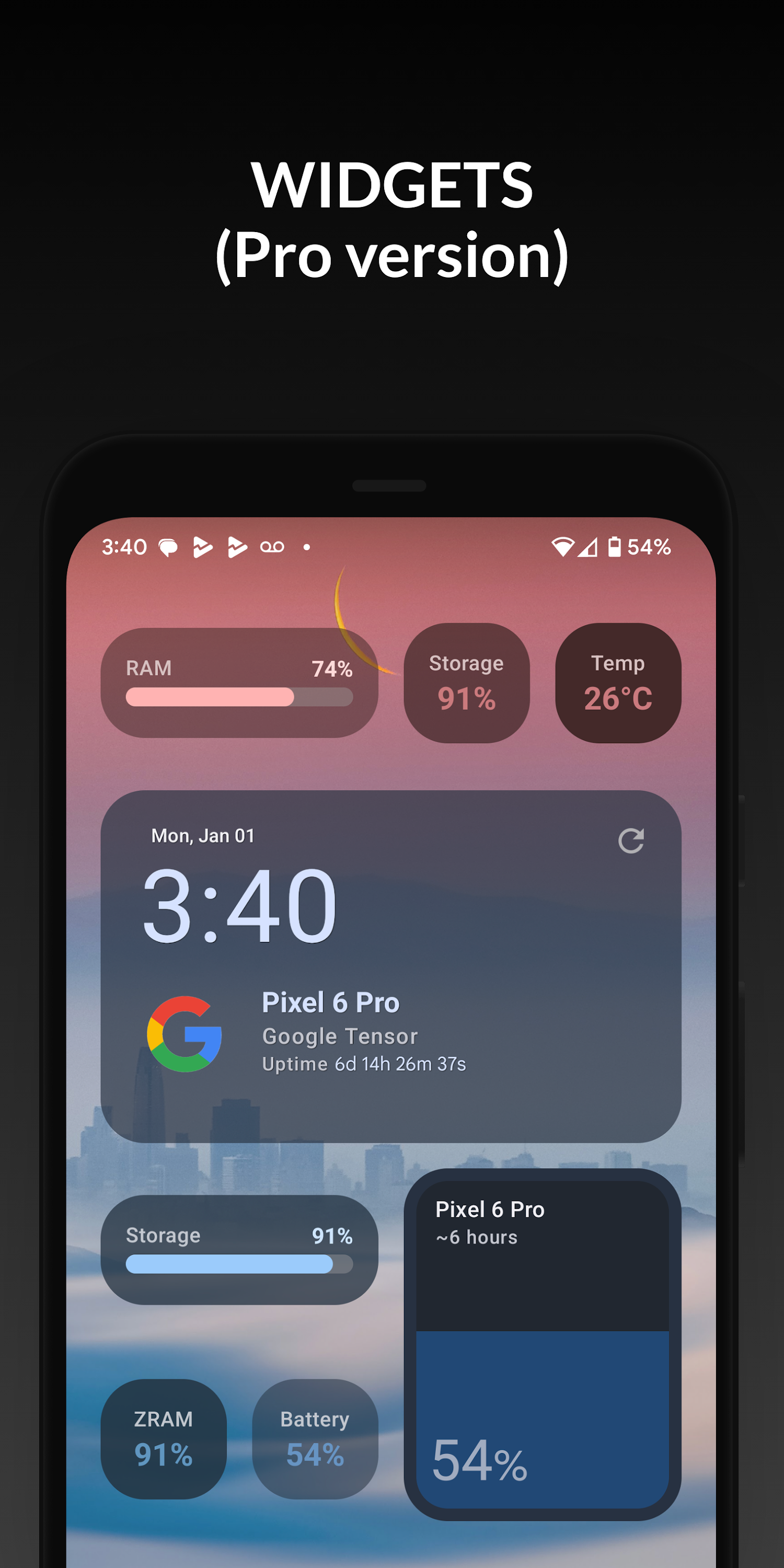 اسکرین شات 7 برنامه DevCheck Device & System Info