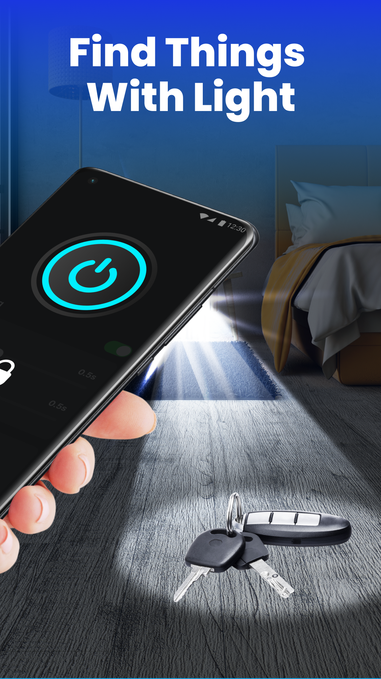 اسکرین شات 4 برنامه Flash Alert - Call & SMS