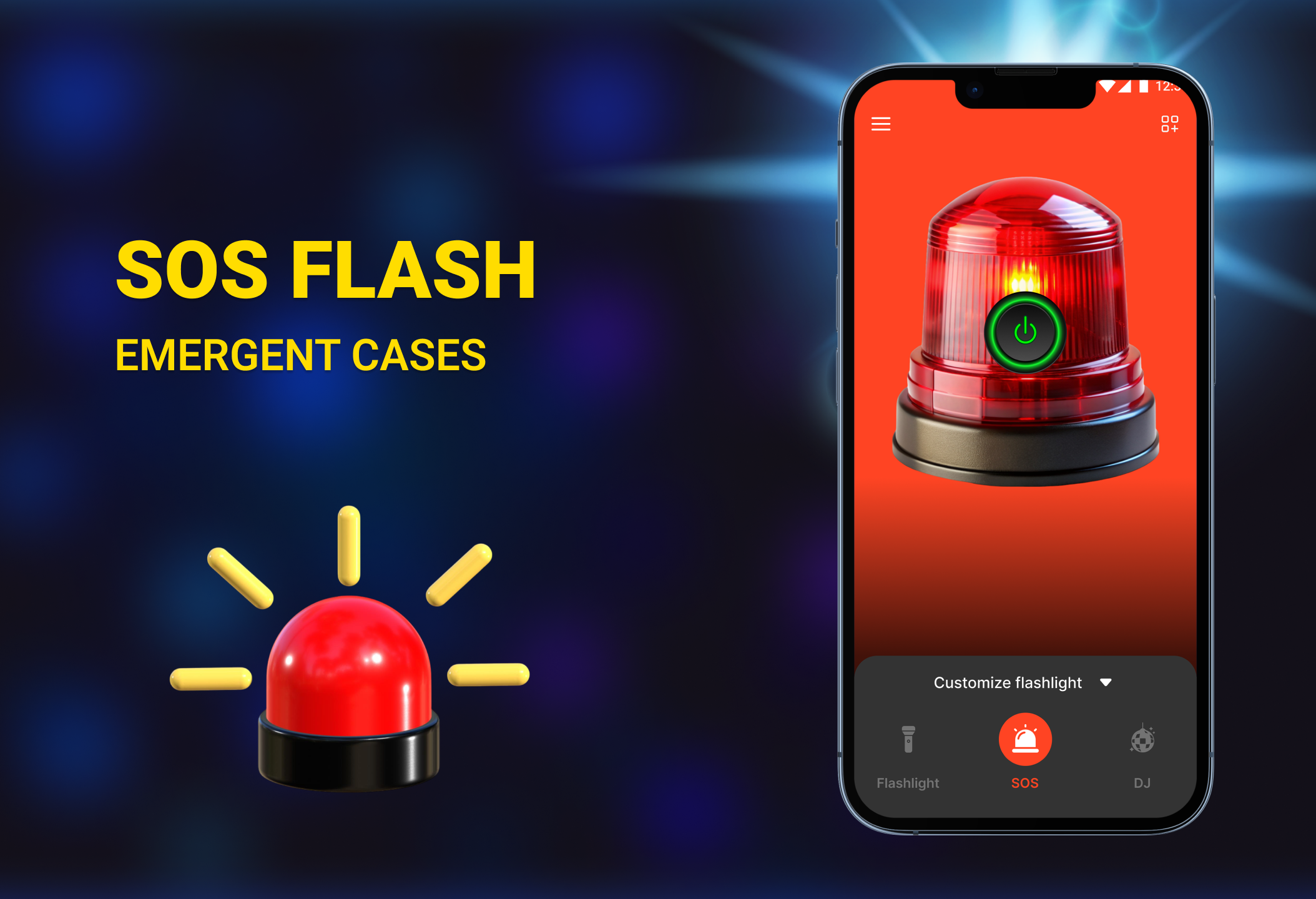 اسکرین شات 4 برنامه Flash Alert Pro, LED Text