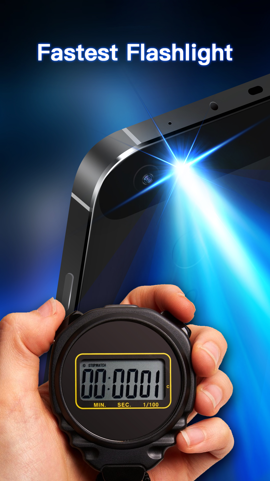 اسکرین شات 3 برنامه Flashlight: Led Torch Light