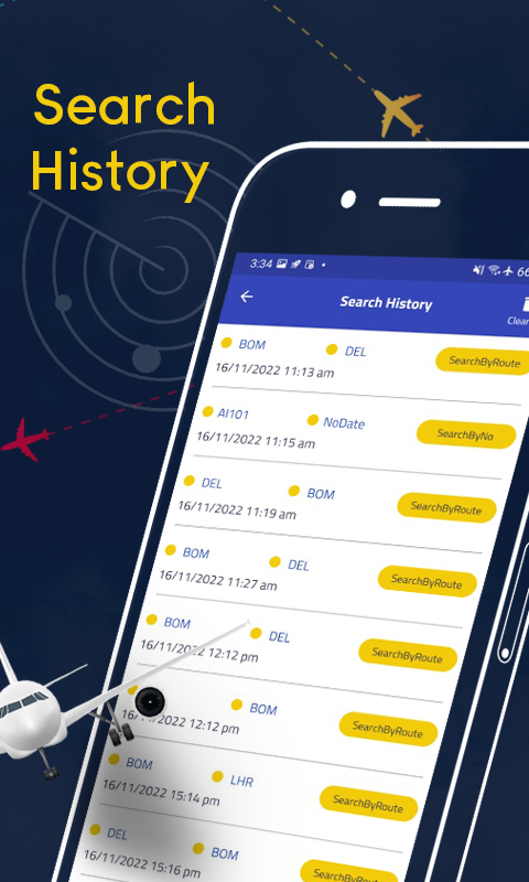 اسکرین شات 3 برنامه Flight Tracker