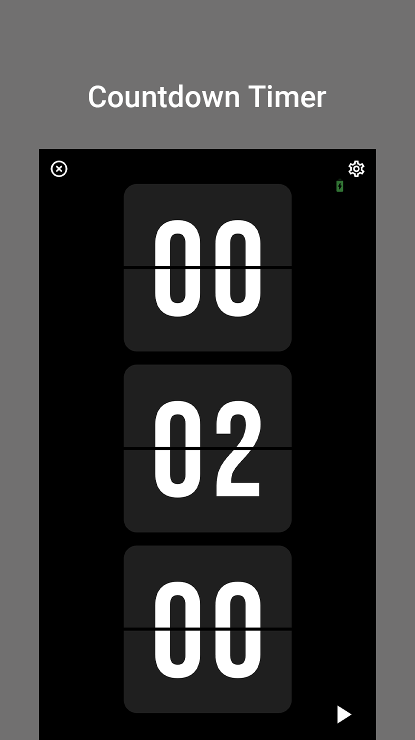 اسکرین شات 4 برنامه Flip Clock: Timer for Study