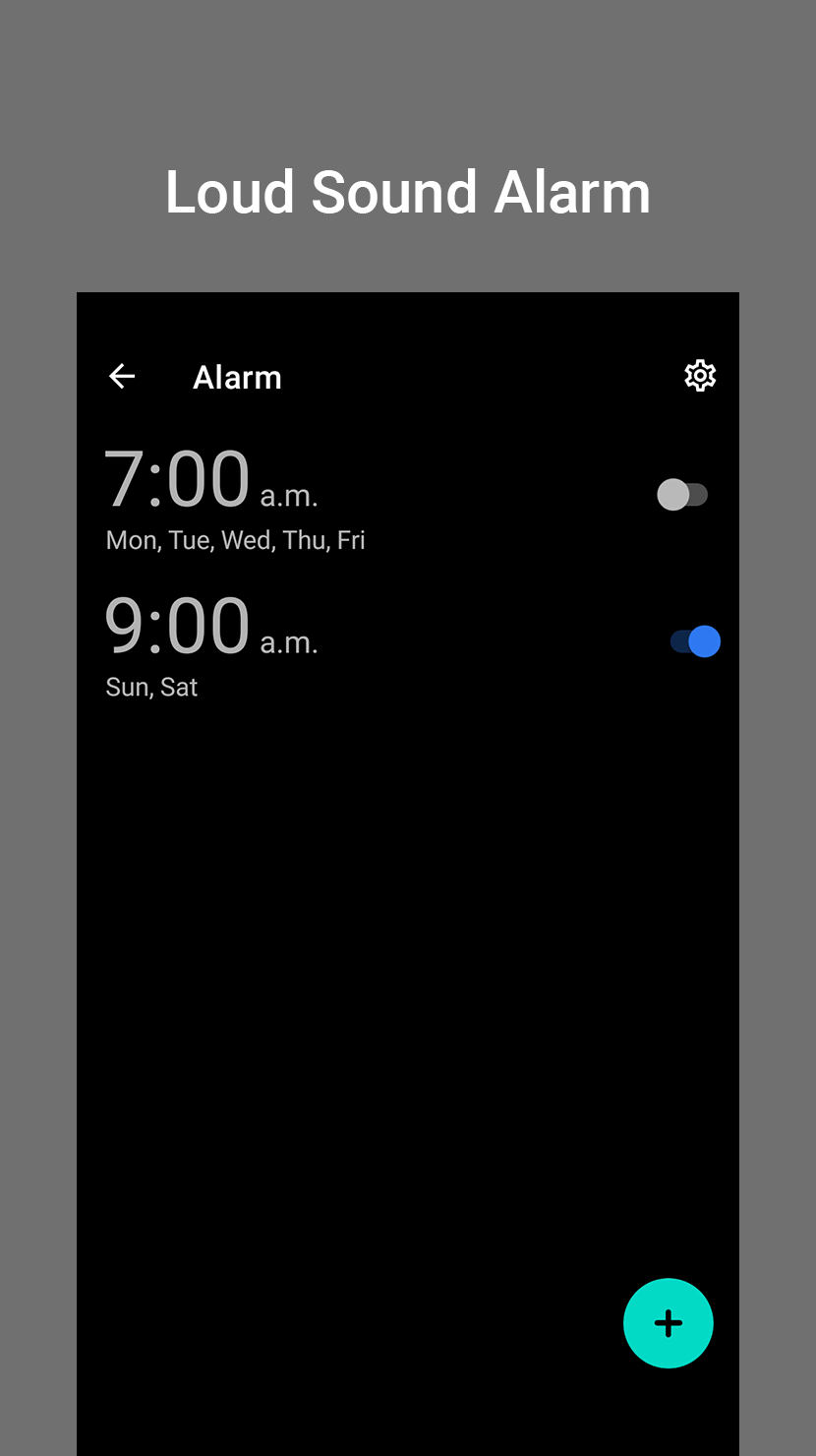 اسکرین شات 3 برنامه Flip Clock: Timer for Study