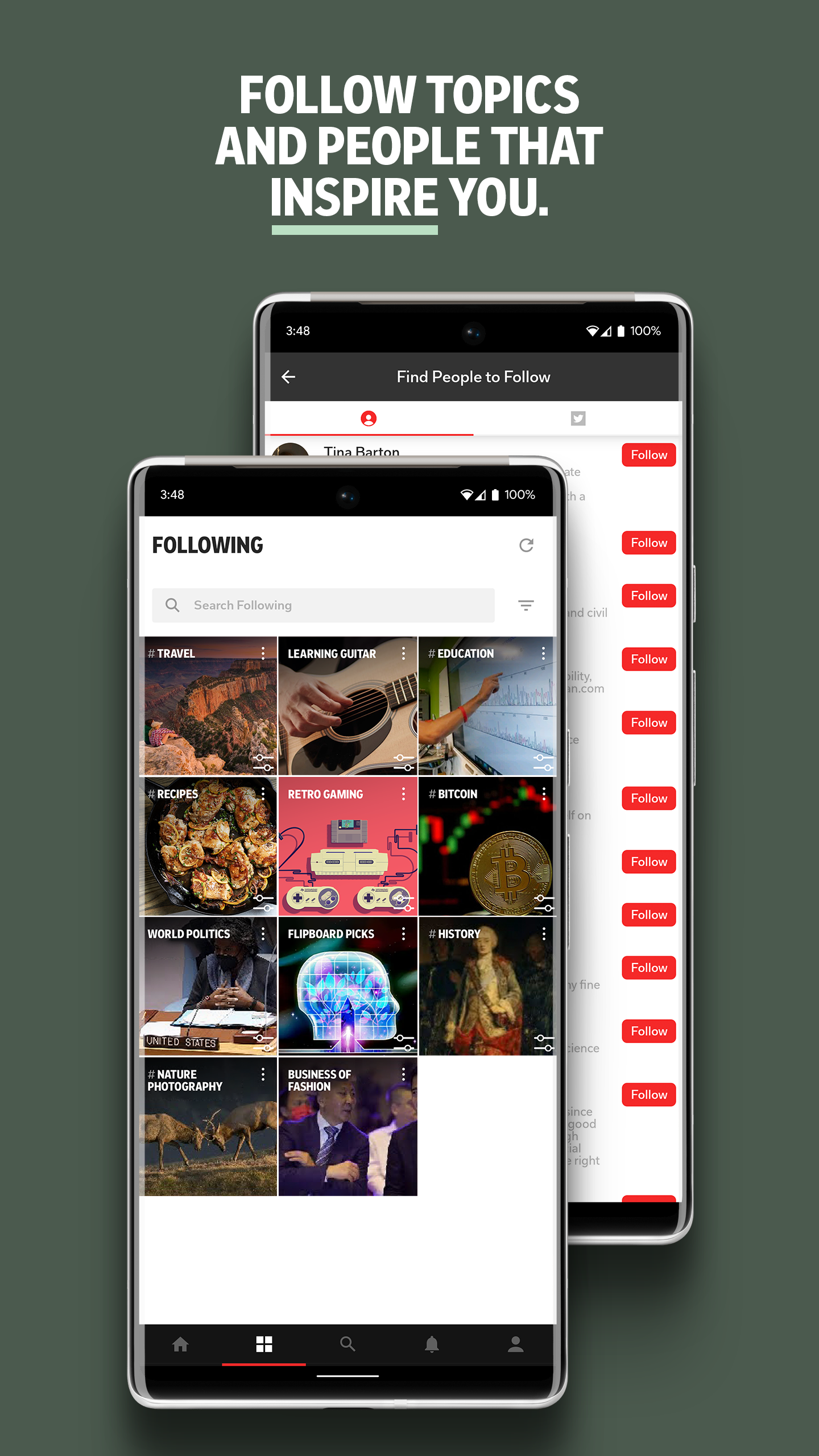 اسکرین شات 3 برنامه Flipboard:Your Social Magazine