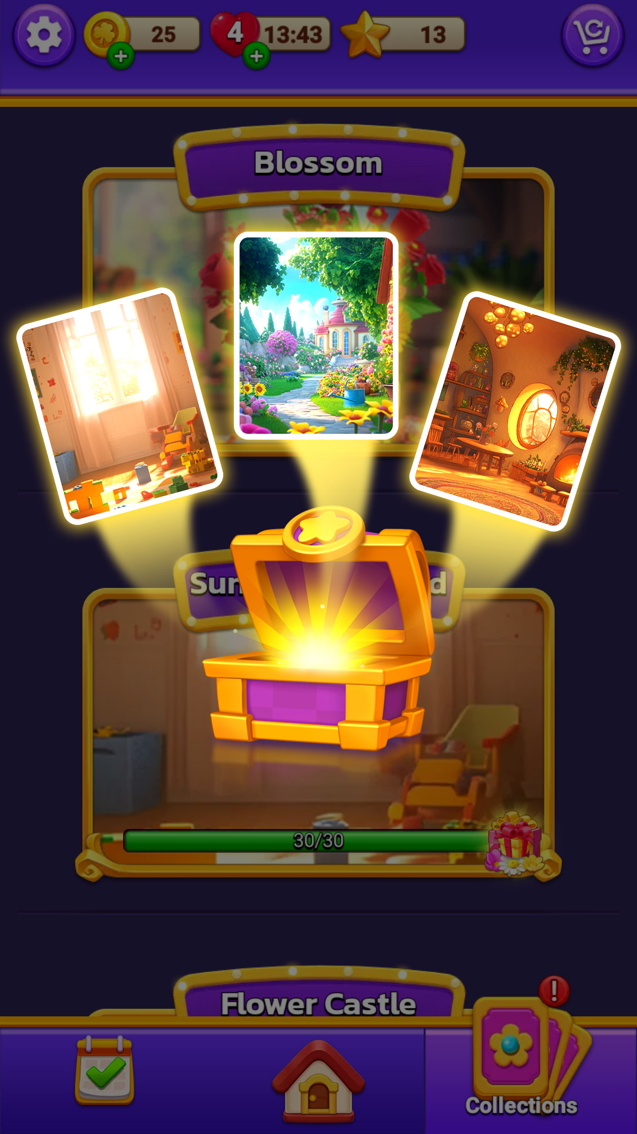 اسکرین شات 5 بازی Flower Merge - Sort Games