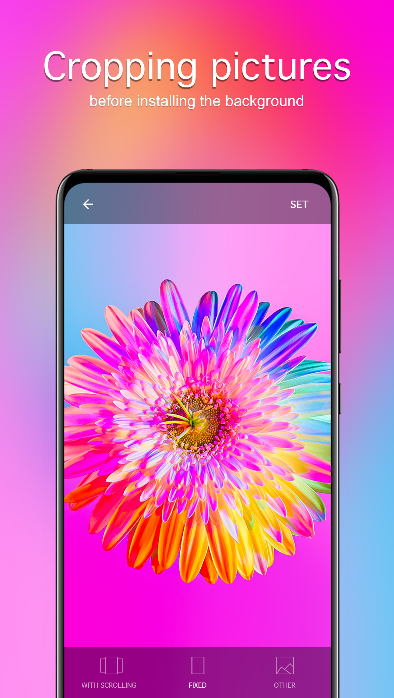 اسکرین شات 4 برنامه Flower Wallpapers 4K