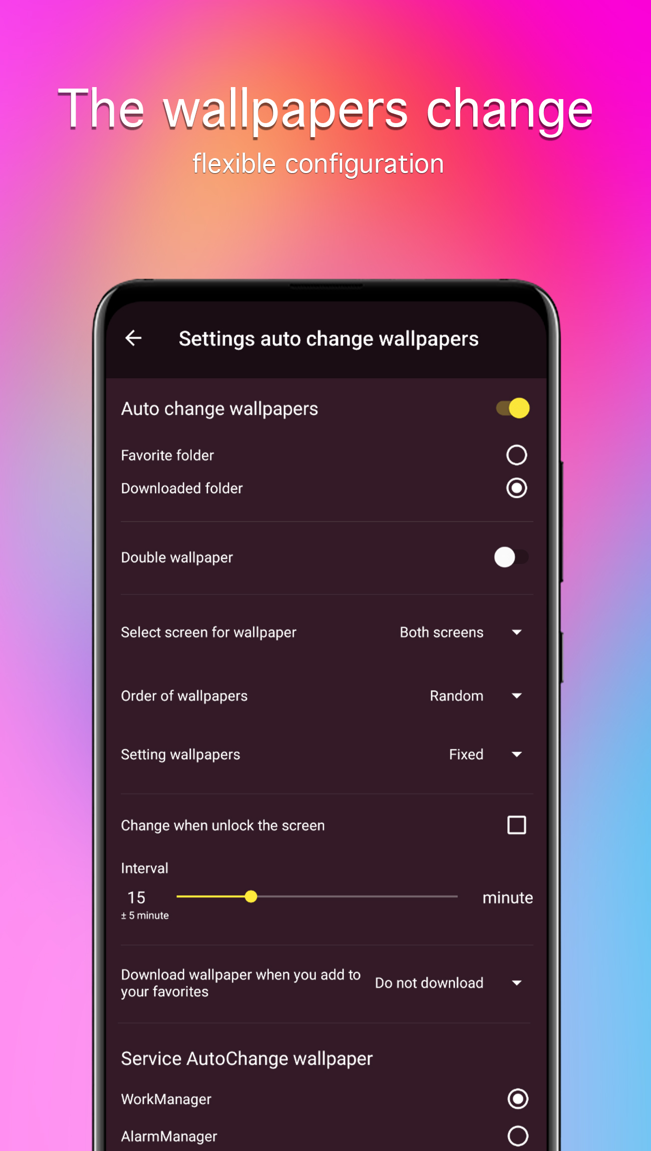 اسکرین شات 5 برنامه Flower Wallpapers 4K