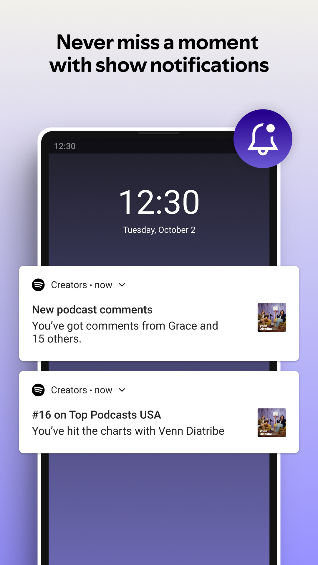 اسکرین شات 4 برنامه Spotify for Creators