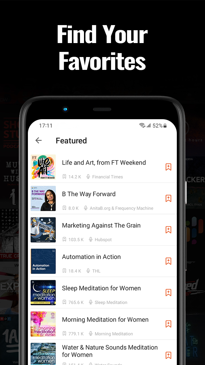 اسکرین شات 6 برنامه Podcast Player - Castbox