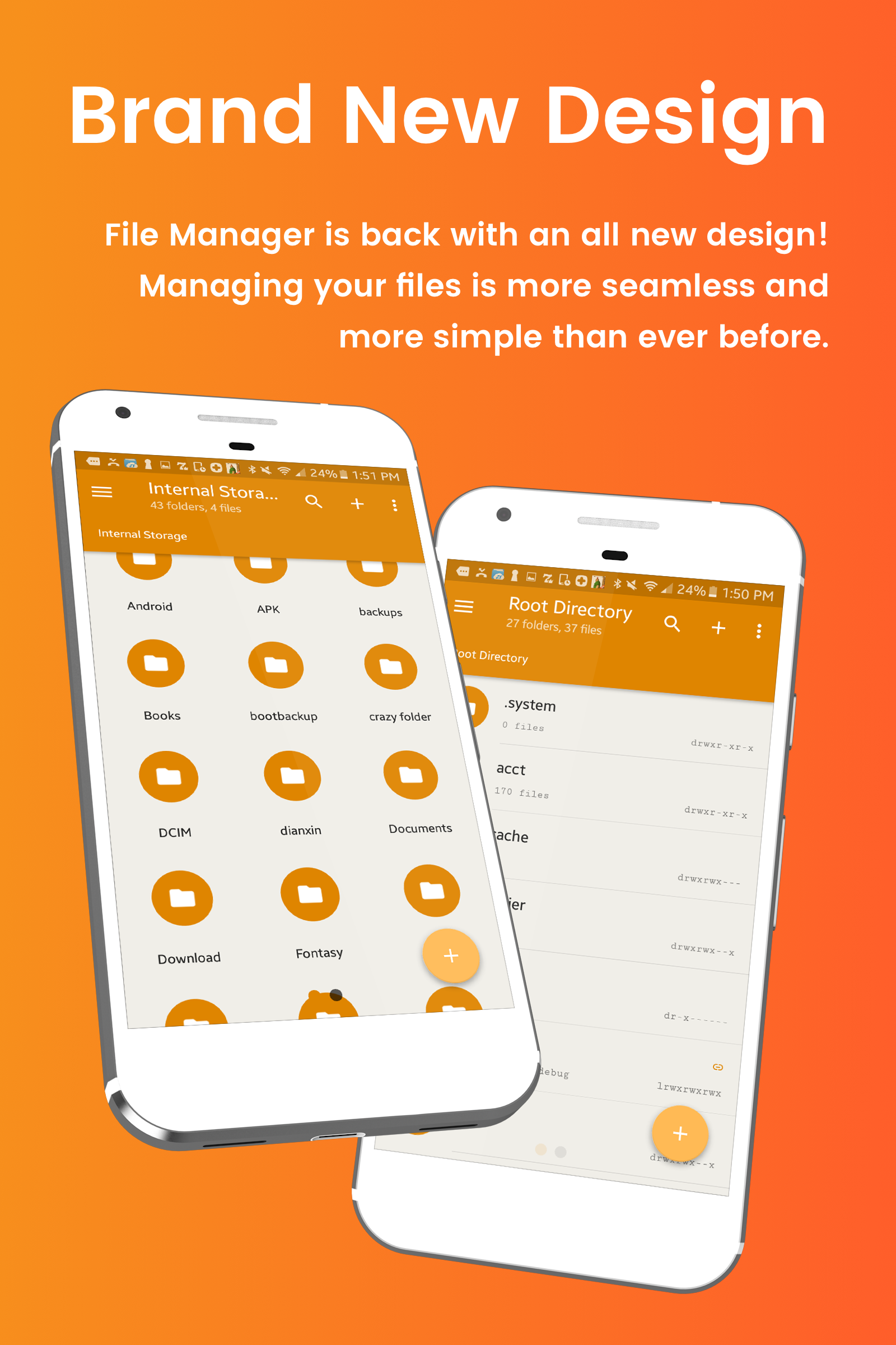 اسکرین شات 2 برنامه File Manager for Superusers