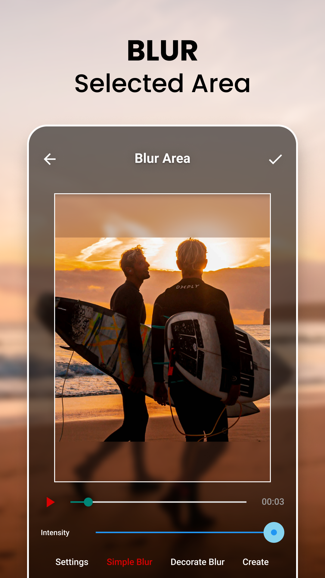 اسکرین شات 5 برنامه Crop, Cut & Trim Video Editor