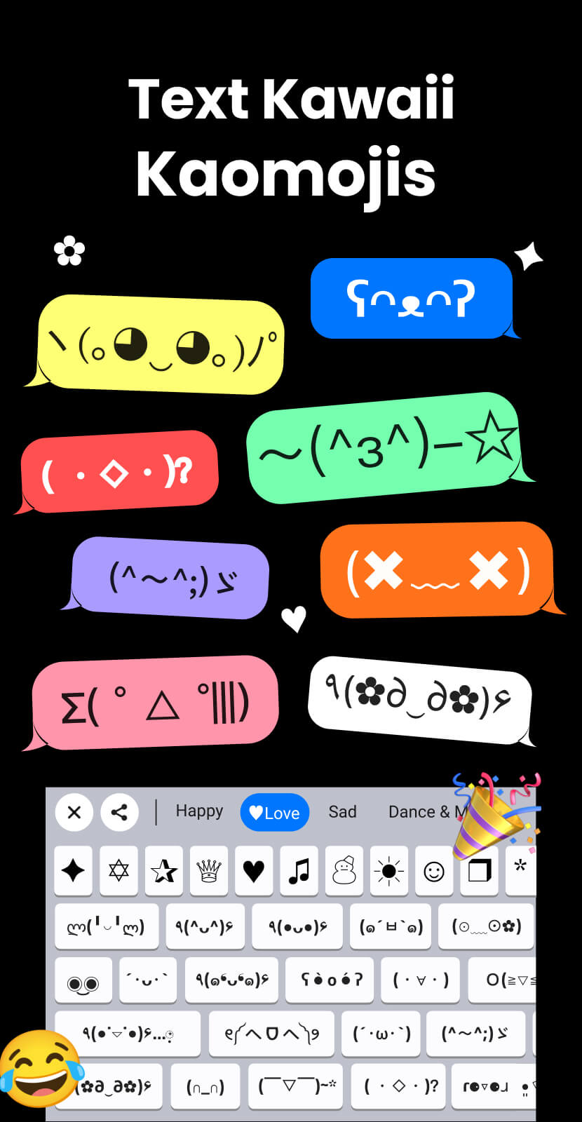 اسکرین شات 6 برنامه Fonts Keyboard Themes & Emoji