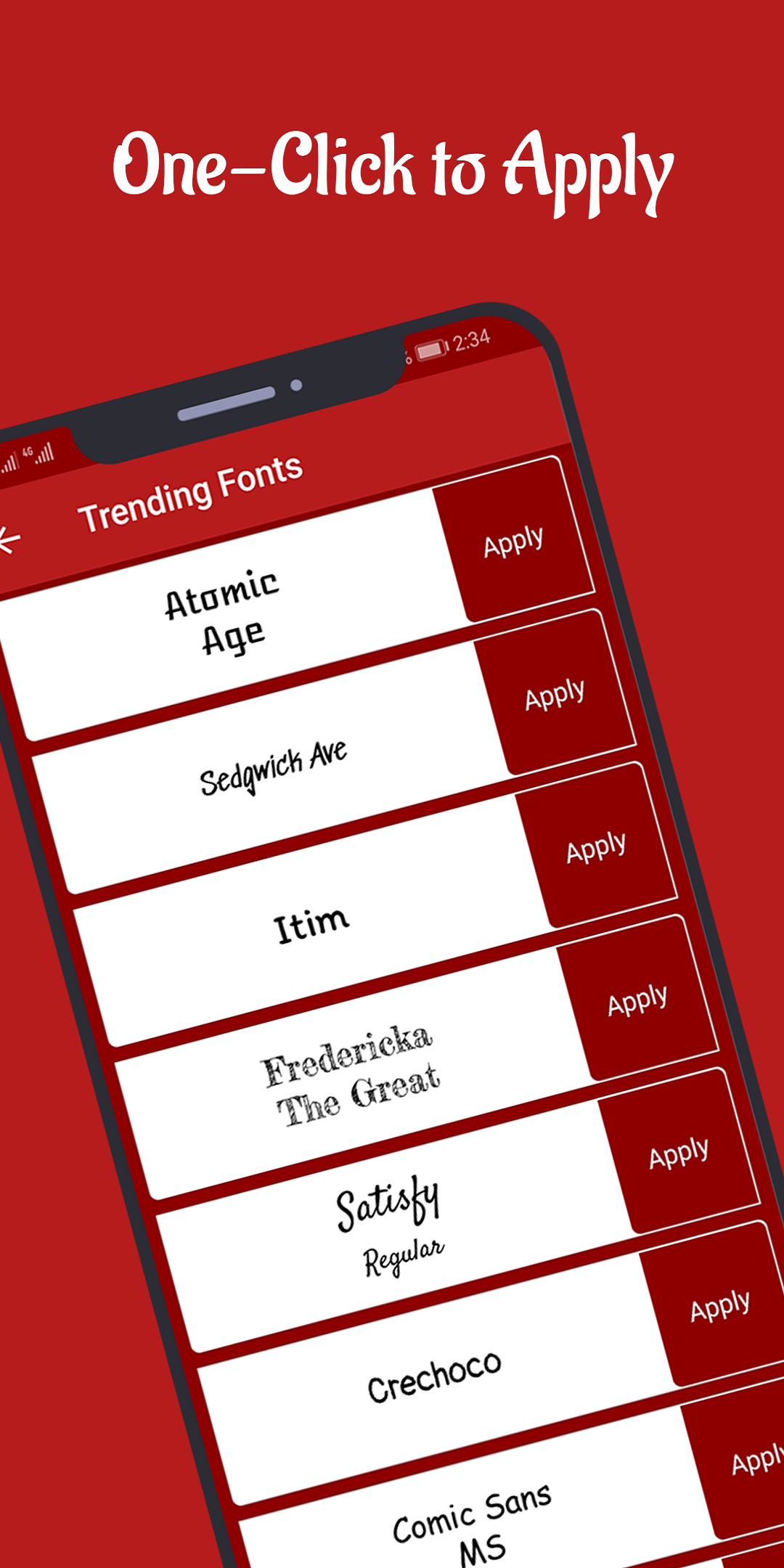 اسکرین شات 3 برنامه Font Manager for Huawei/Emui