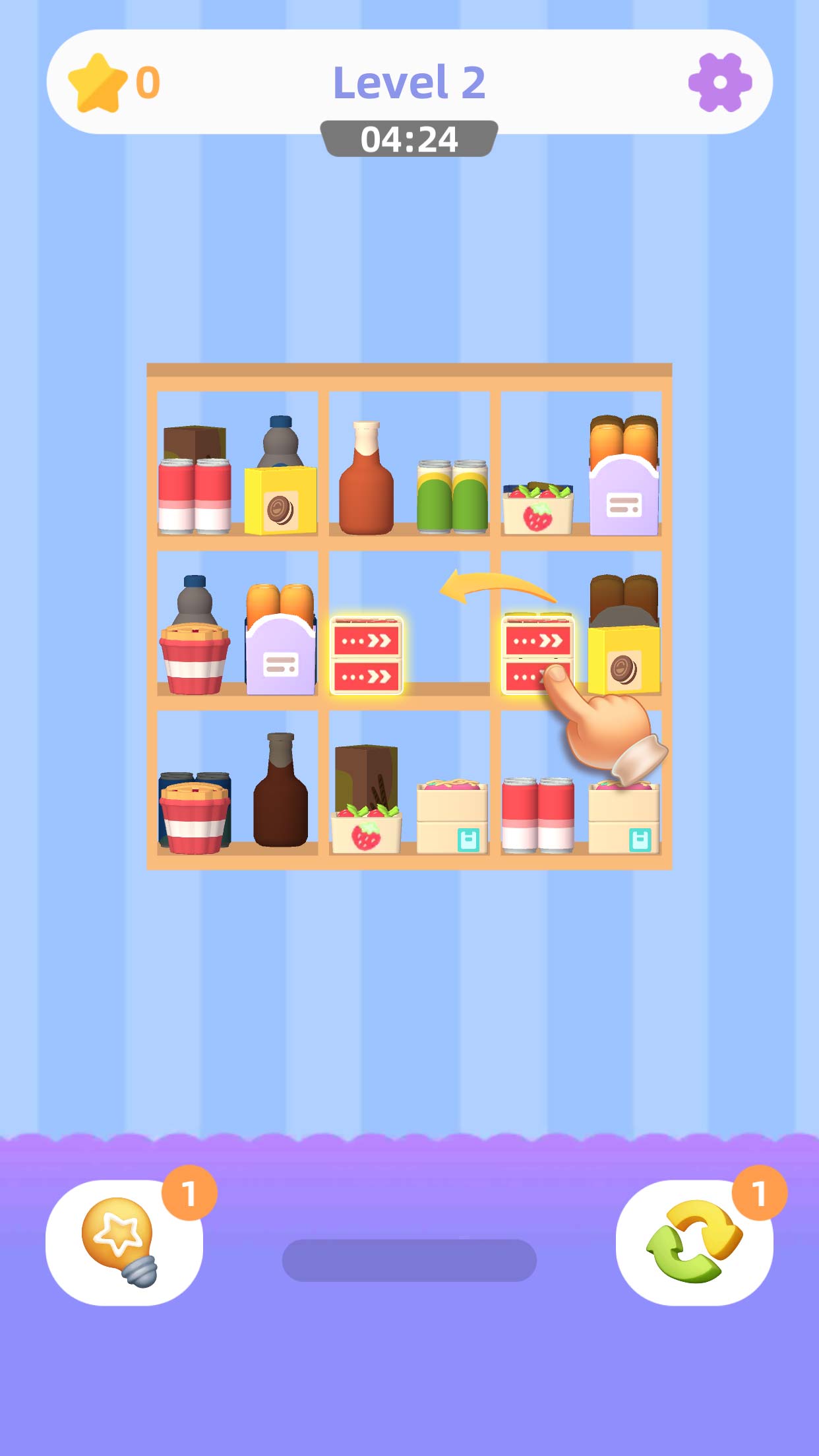 اسکرین شات 3 بازی Closet Sort Match Triple Goods