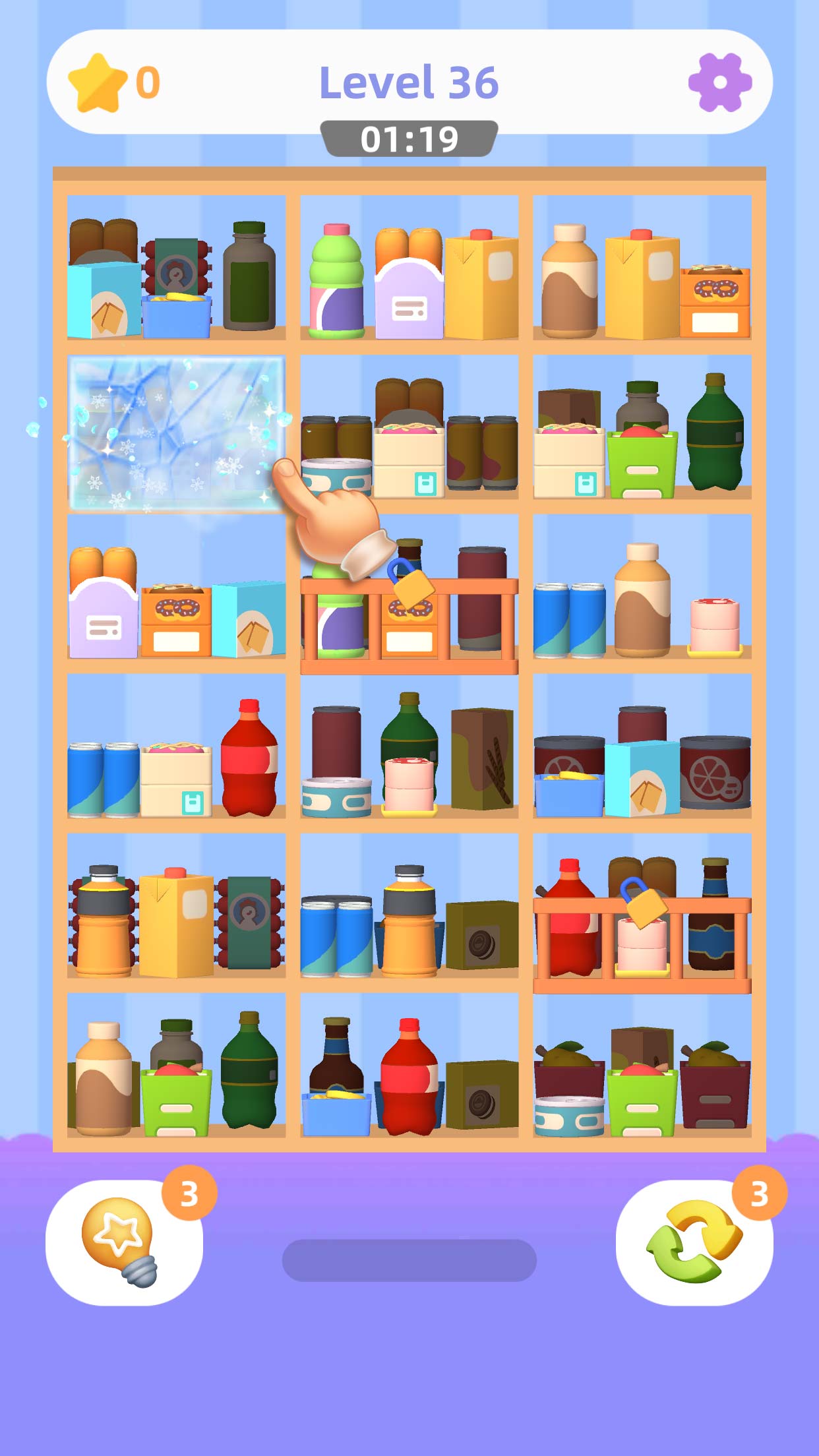 اسکرین شات 6 بازی Closet Sort Match Triple Goods