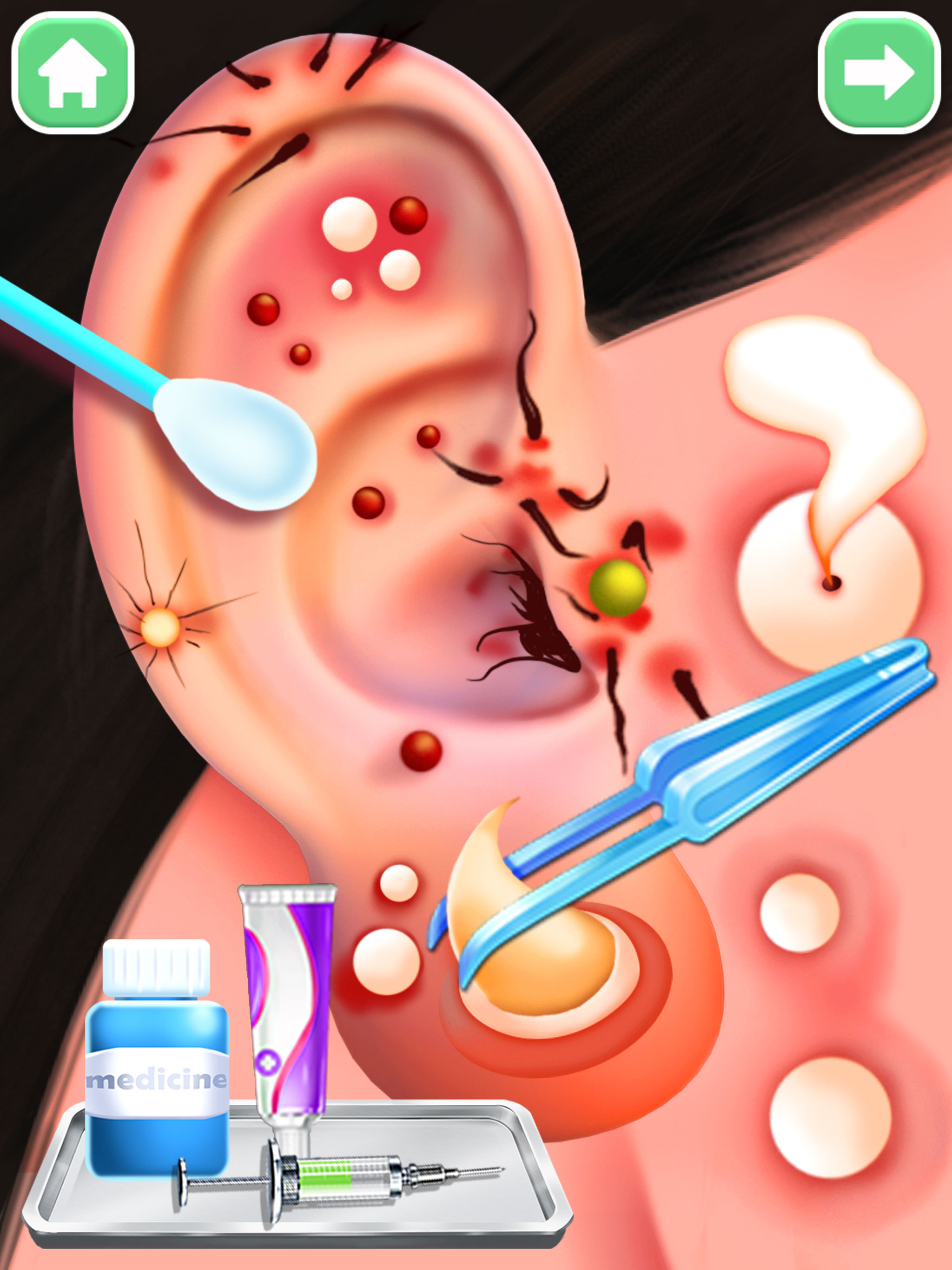 اسکرین شات 1 بازی Foot Spa ASMR Feet Care Games