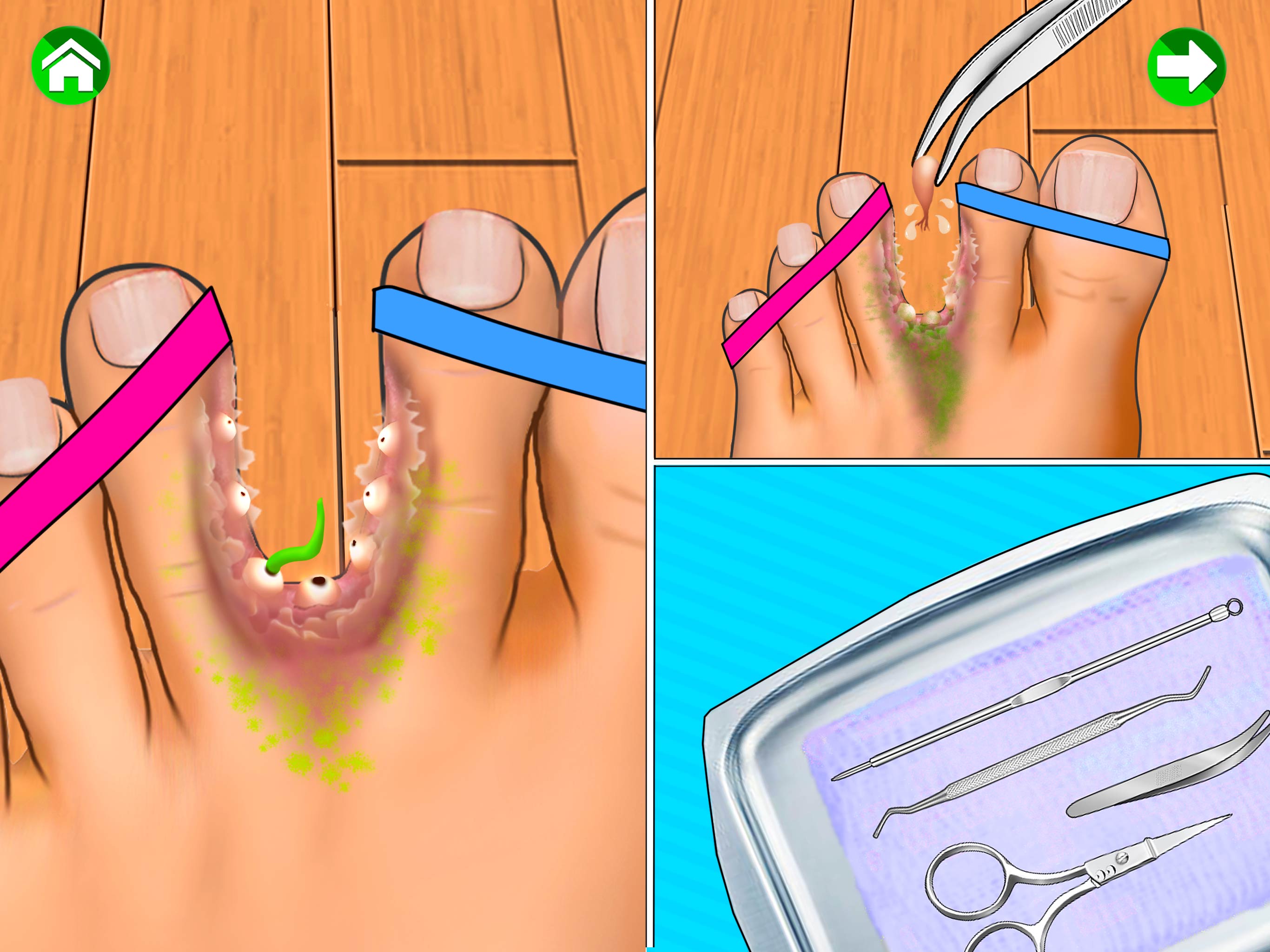 اسکرین شات 8 بازی Foot Spa ASMR Feet Care Games