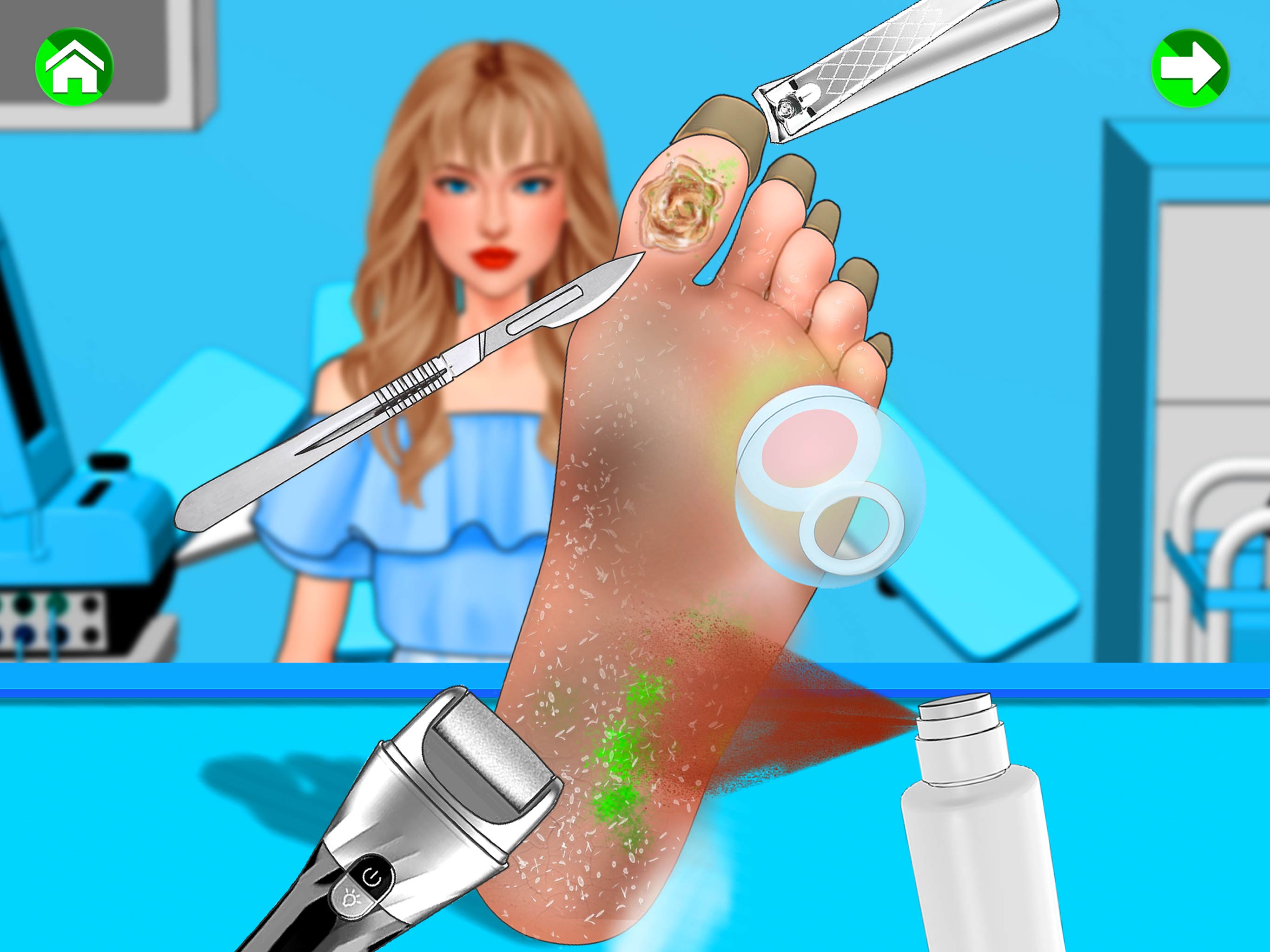 اسکرین شات 7 بازی Foot Spa ASMR Feet Care Games