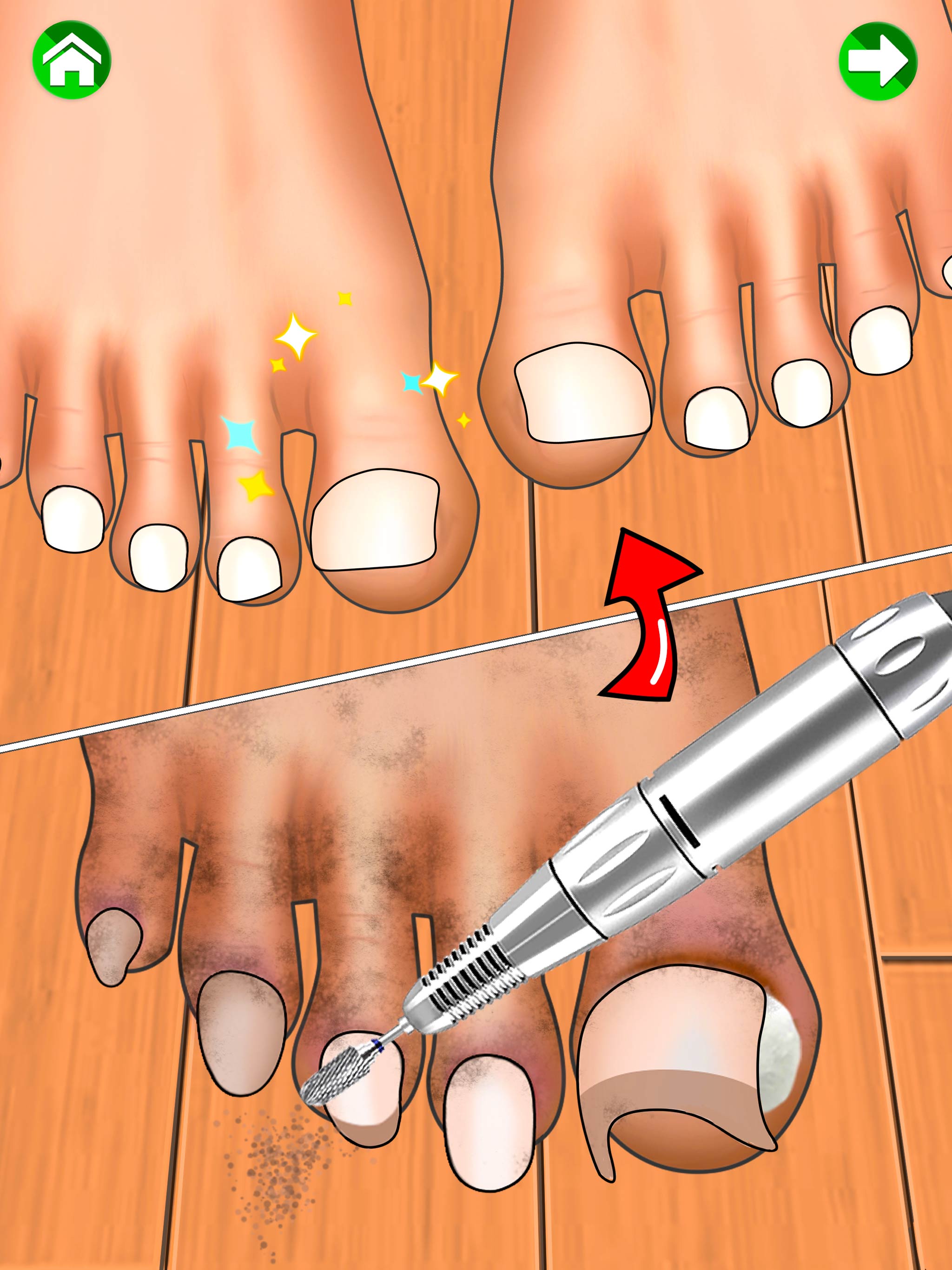 اسکرین شات 5 بازی Foot Spa ASMR Feet Care Games