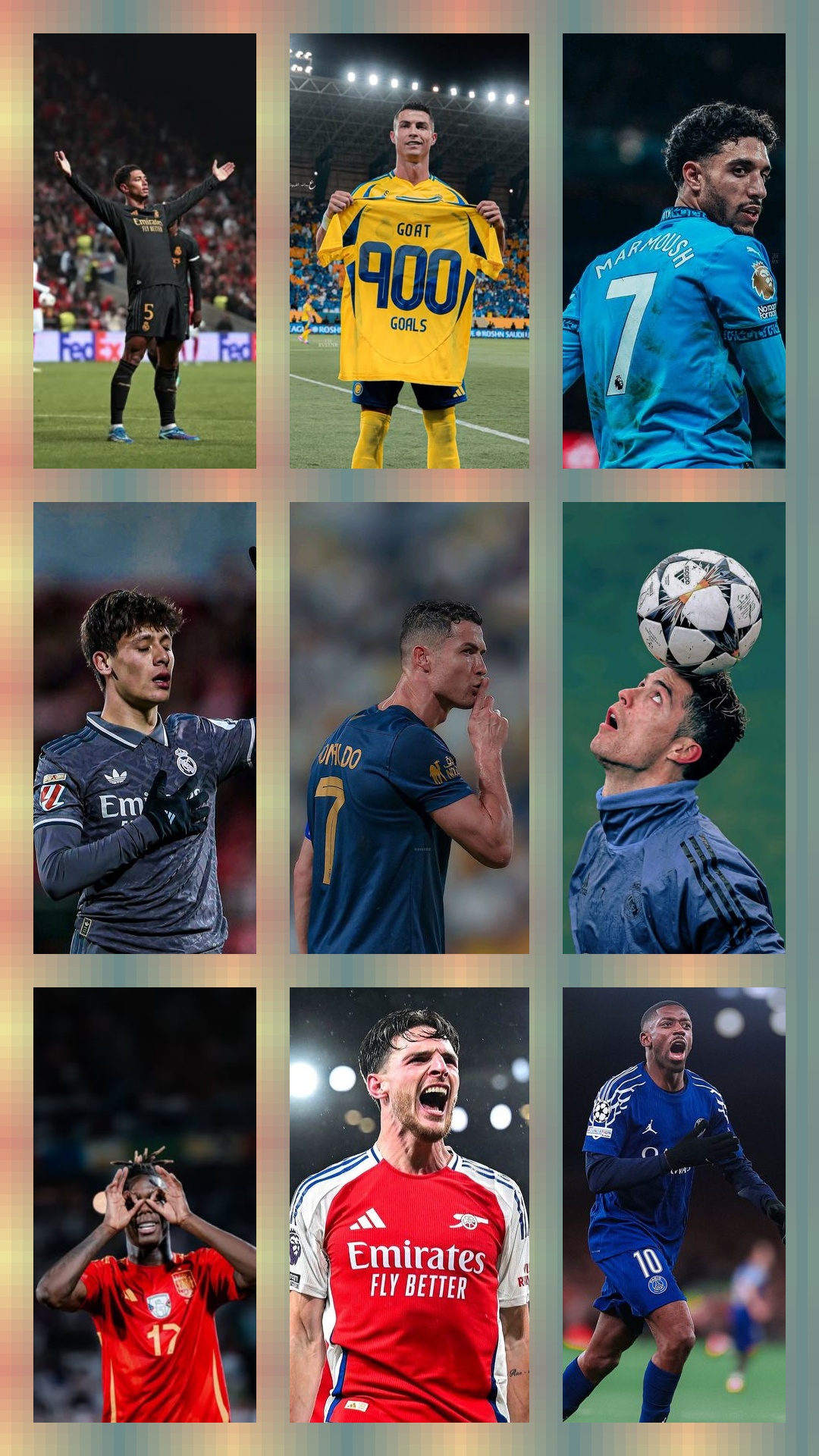 اسکرین شات 4 برنامه Football Wallpapers 4K 2025