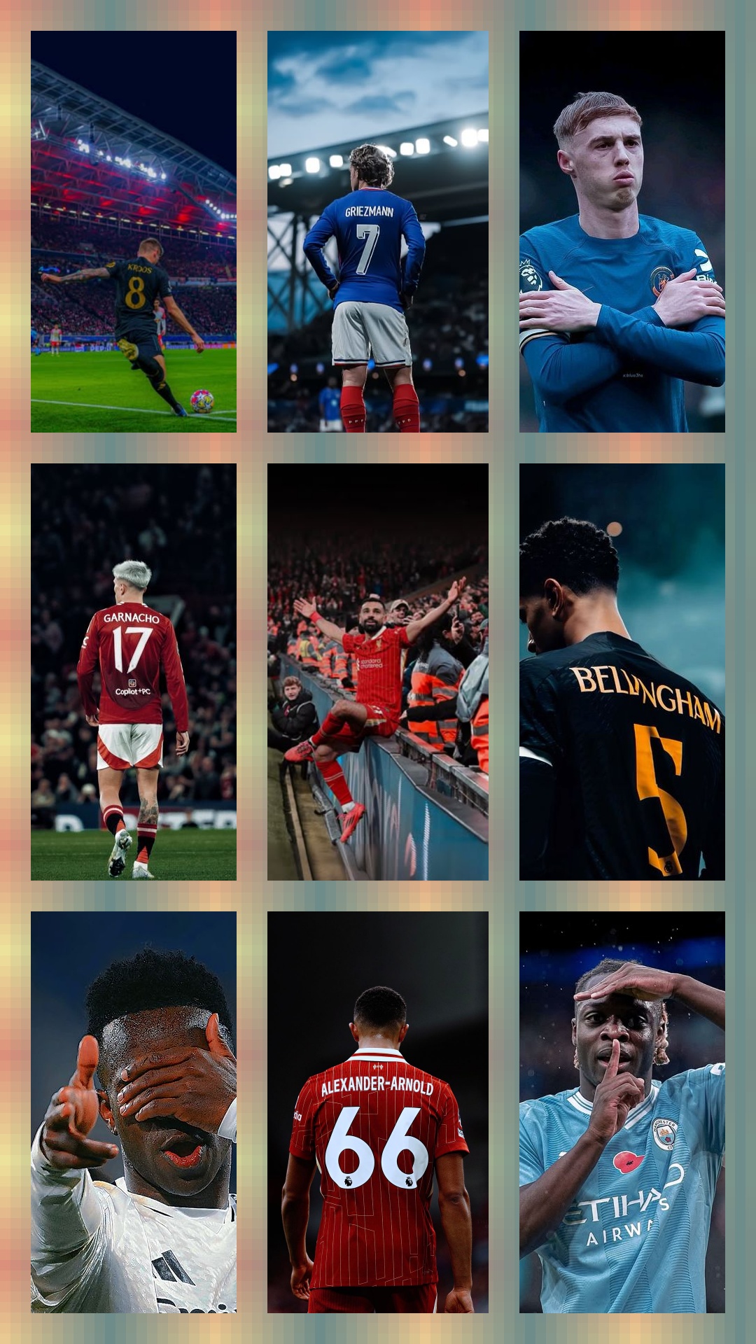 اسکرین شات 2 برنامه Football Wallpapers 4K 2025