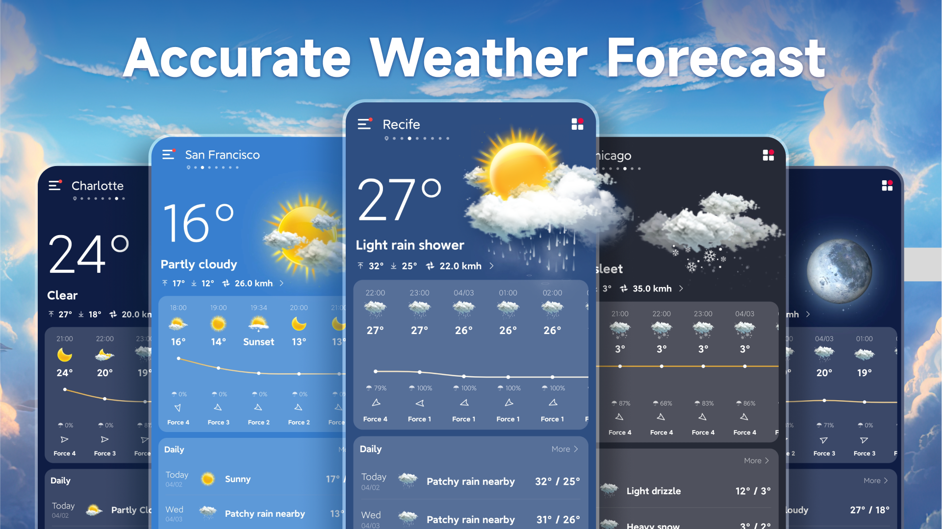 اسکرین شات 7 برنامه Weather - Live weather radar