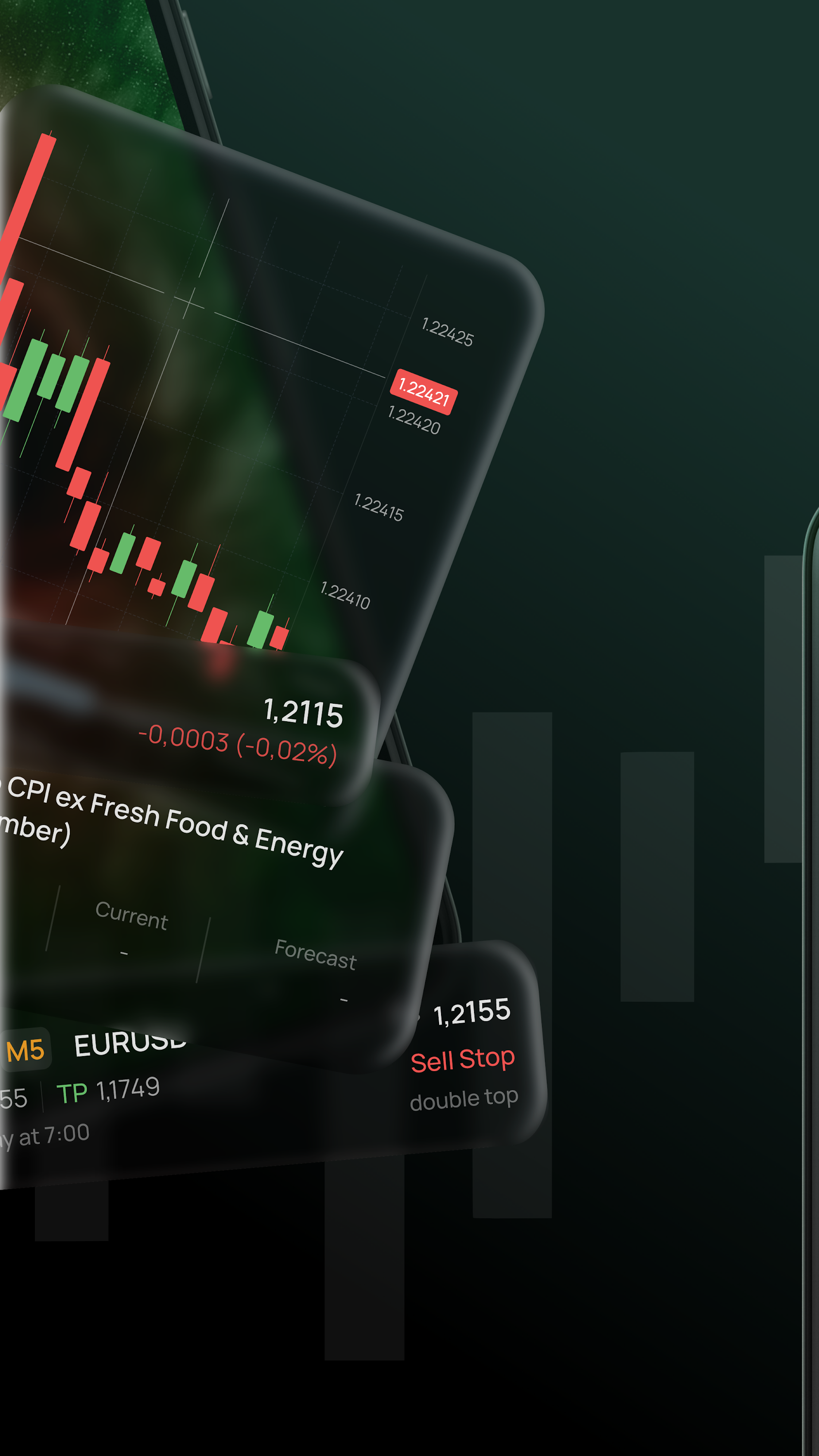 اسکرین شات 2 برنامه Forex Portal: all market data