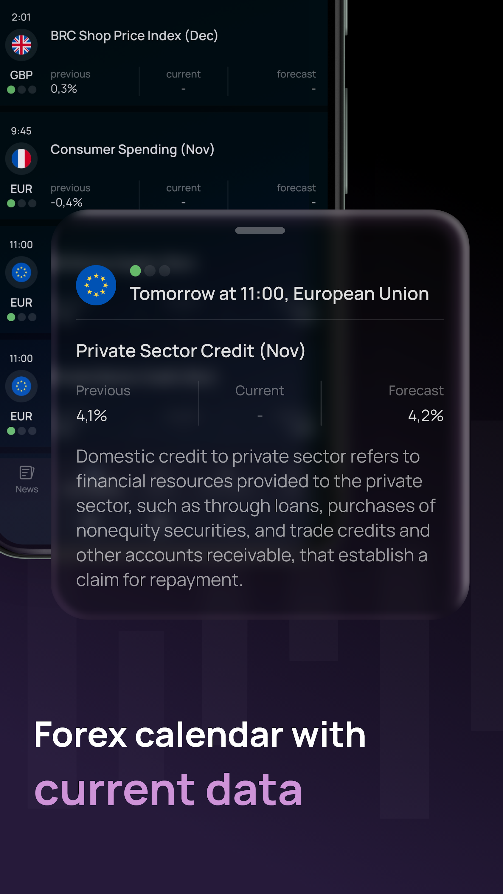 اسکرین شات 6 برنامه Forex Portal: all market data