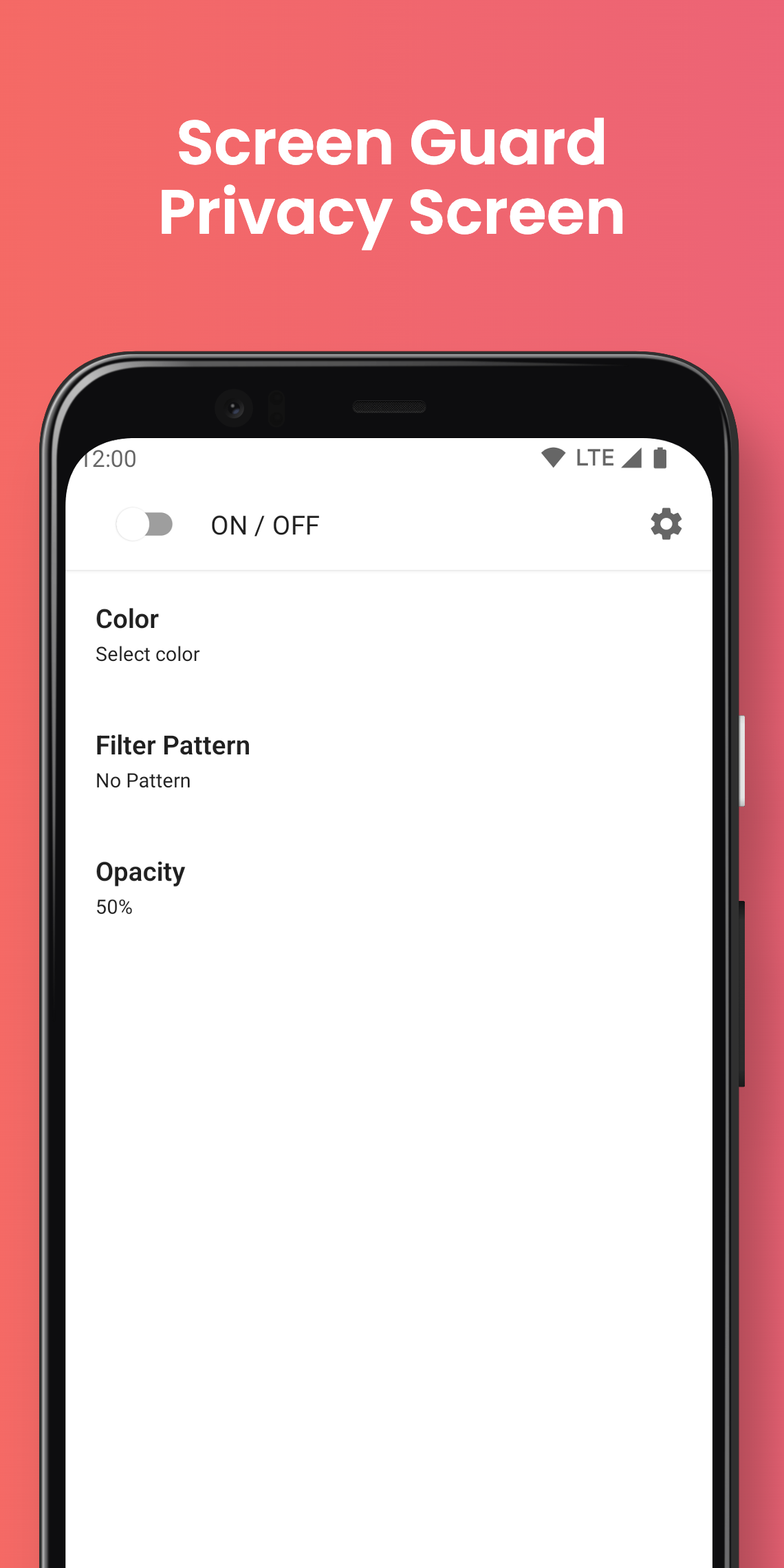 اسکرین شات برنامه Screen Guard - Privacy Screen 1