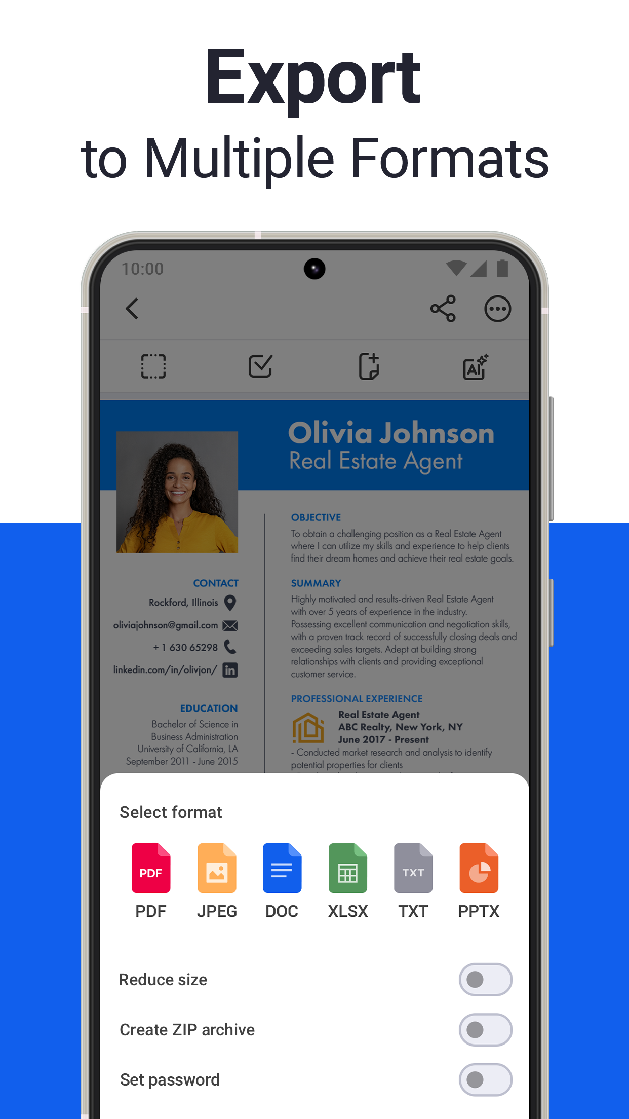اسکرین شات 5 برنامه Forma: PDF Editor & Converter
