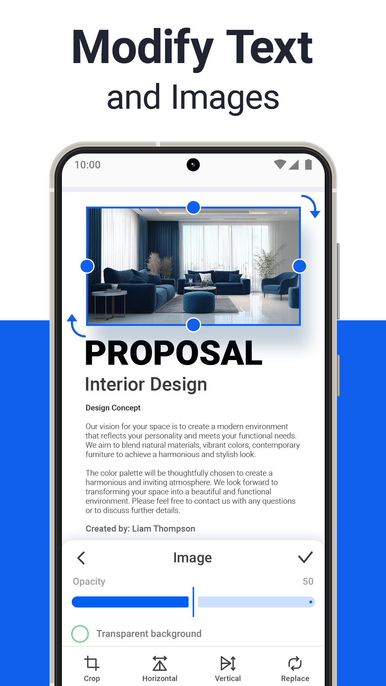 اسکرین شات 2 برنامه Forma: PDF Editor & Converter