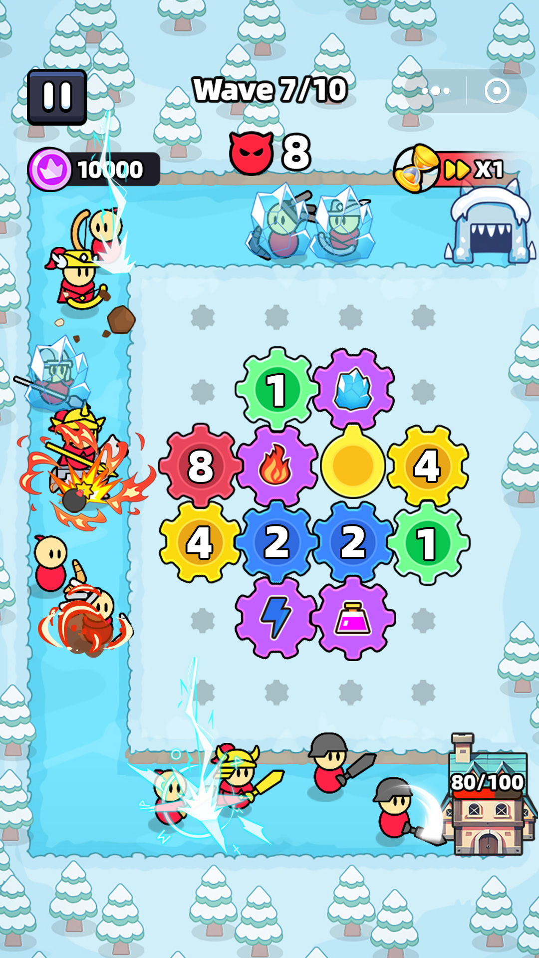 اسکرین شات 4 بازی Fortress of Gears