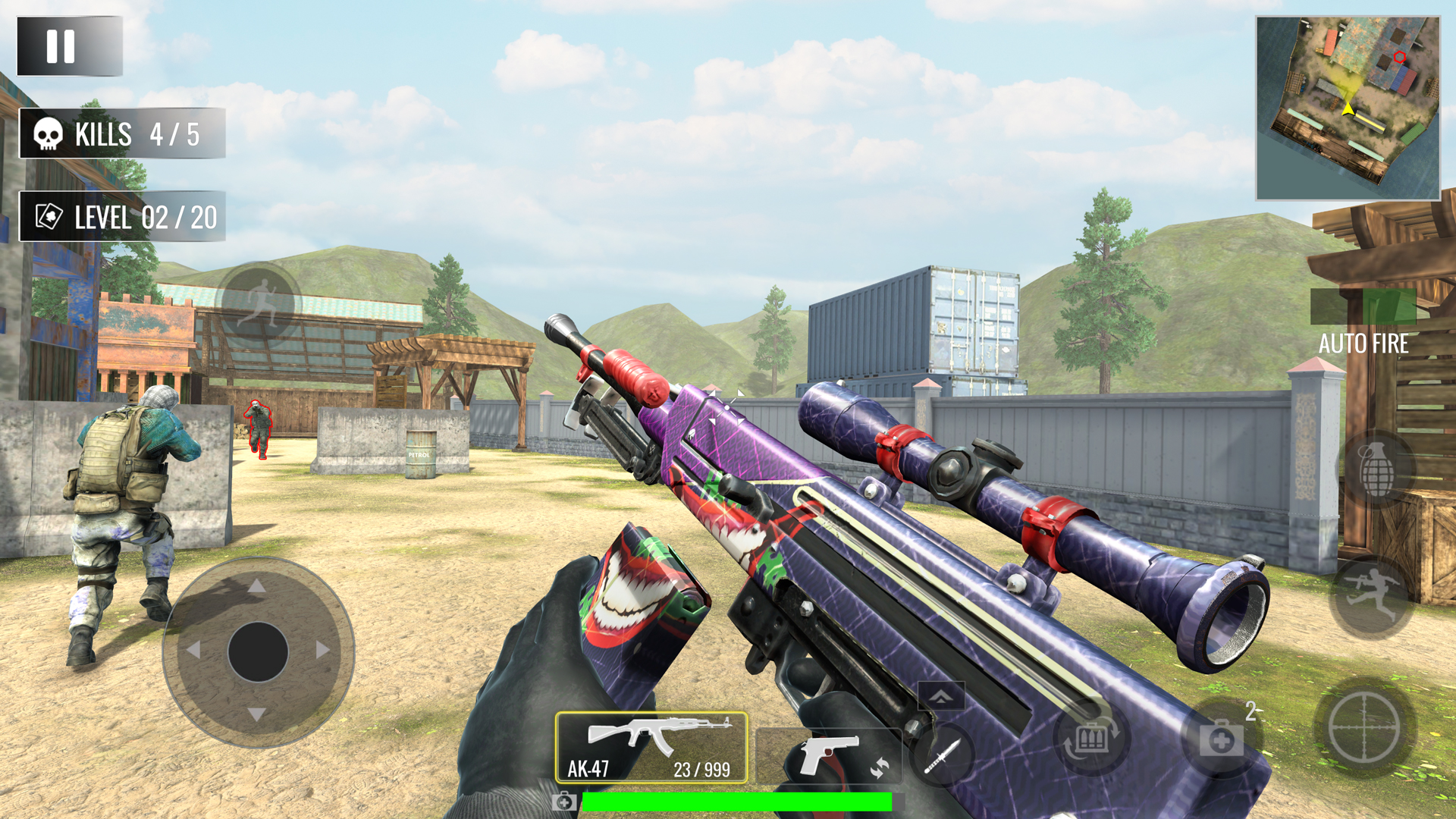 اسکرین شات 2 بازی Gun Games - FPS Shooting Games