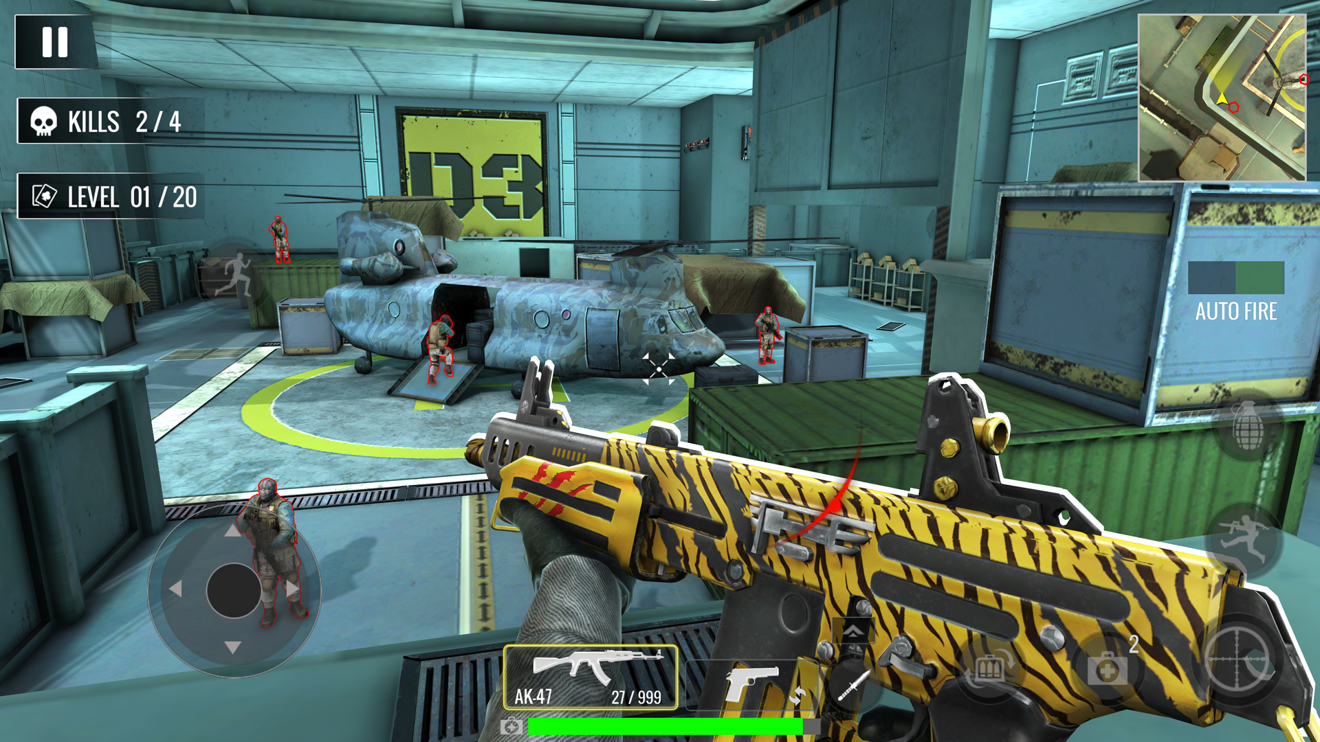 اسکرین شات 4 بازی Gun Games - FPS Shooting Games
