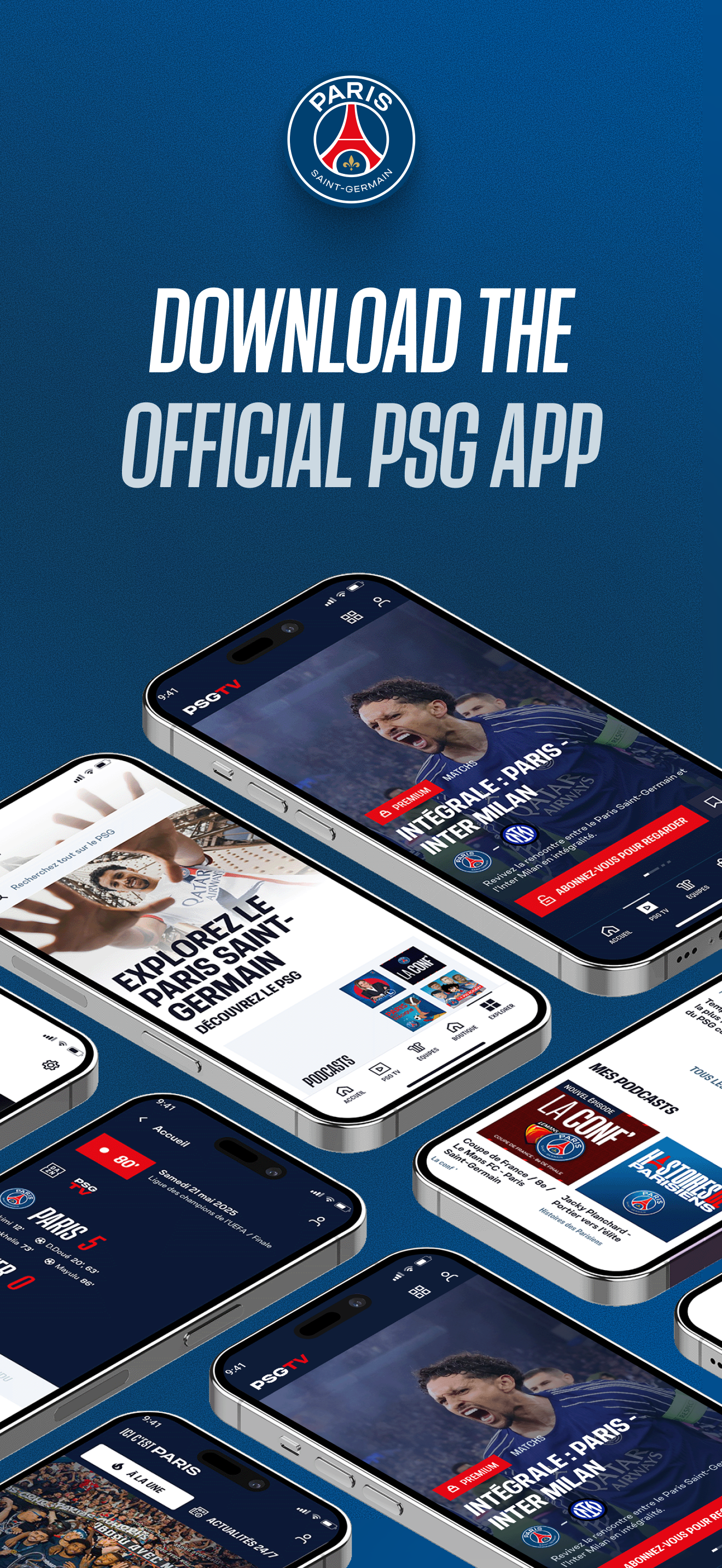 اسکرین شات 1 برنامه PSG Official