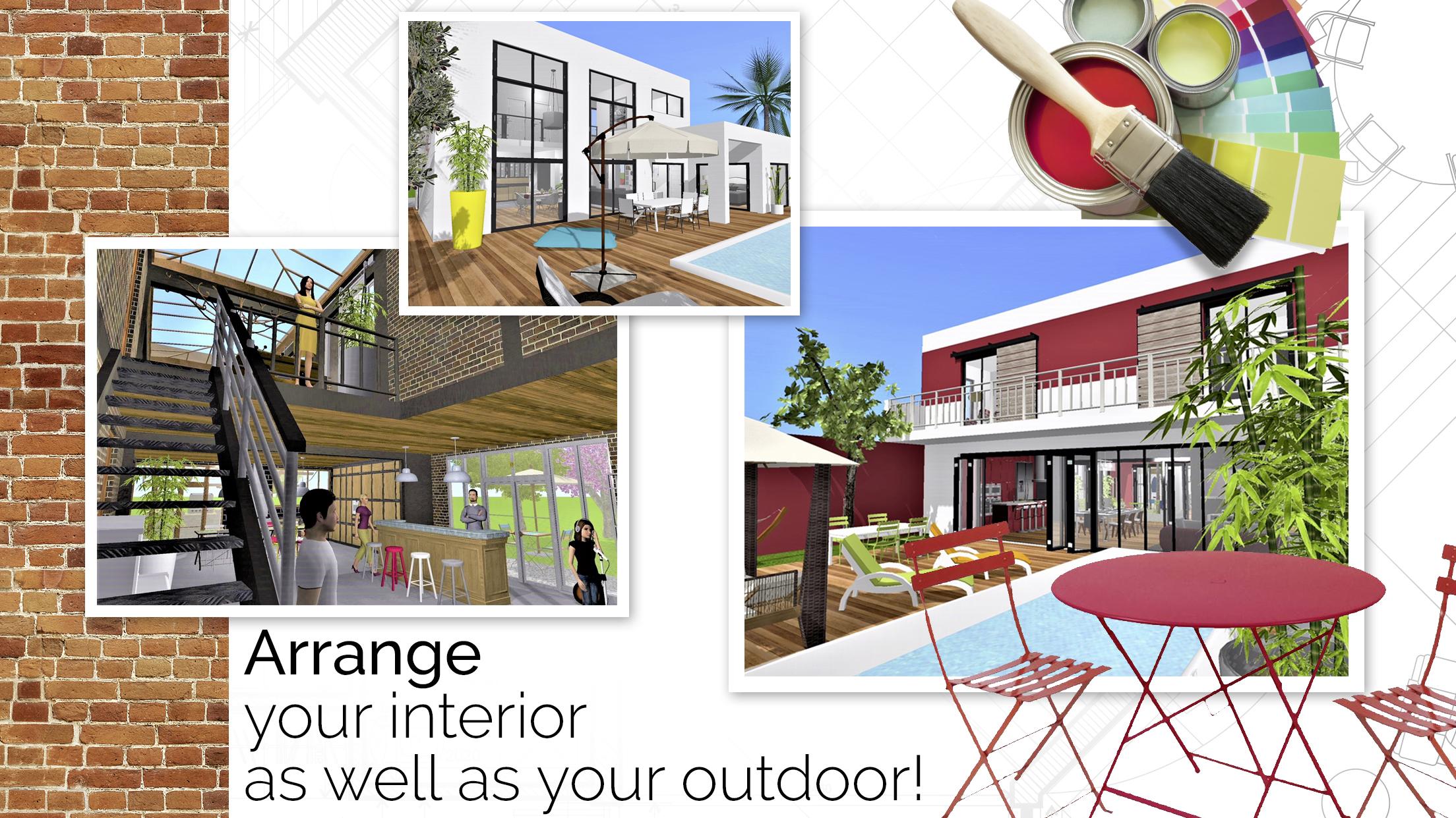اسکرین شات 4 برنامه Home Design 3D
