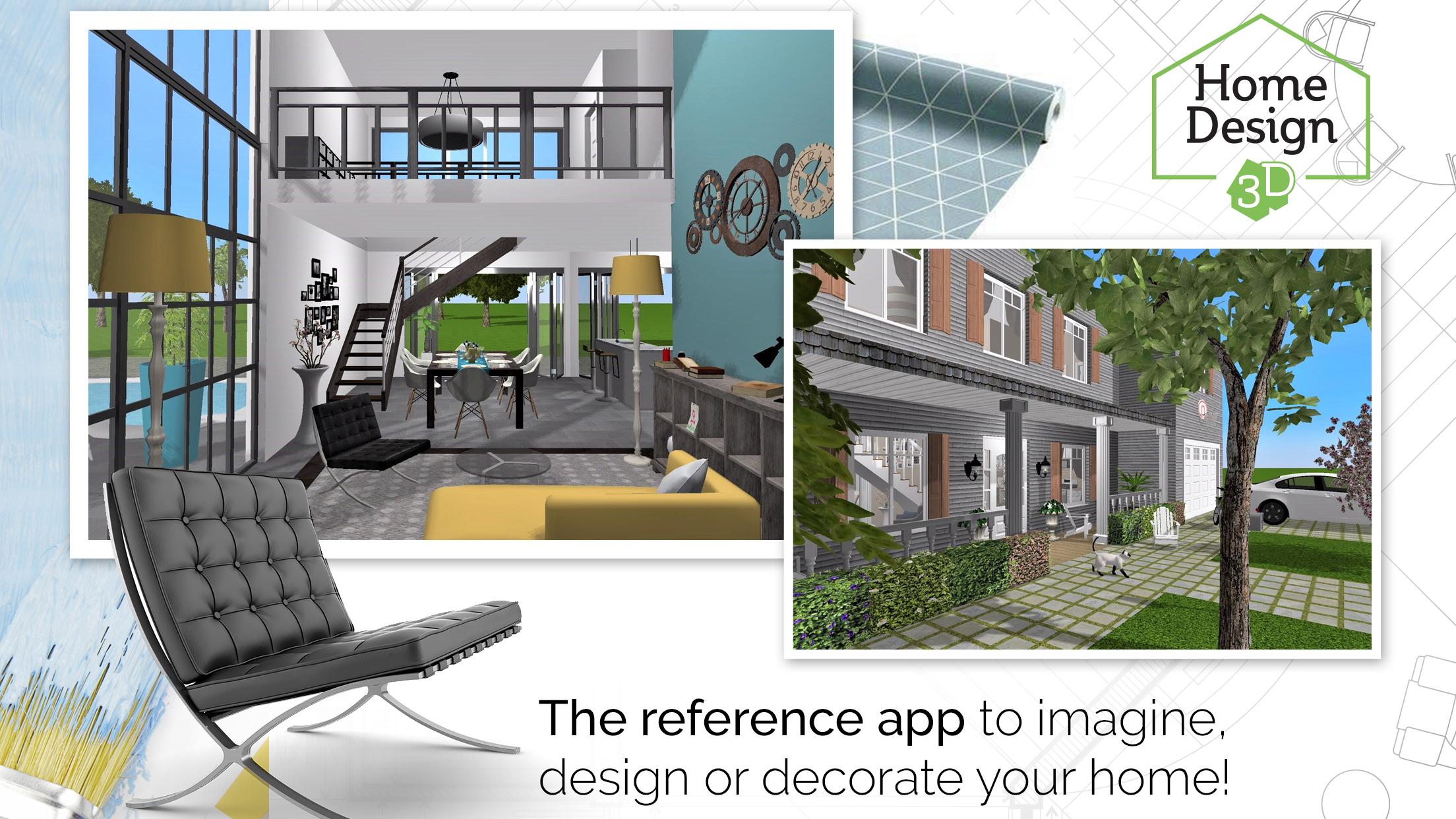 اسکرین شات 2 برنامه Home Design 3D