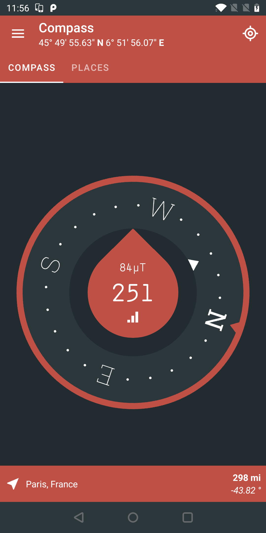 اسکرین شات 4 برنامه Compass
