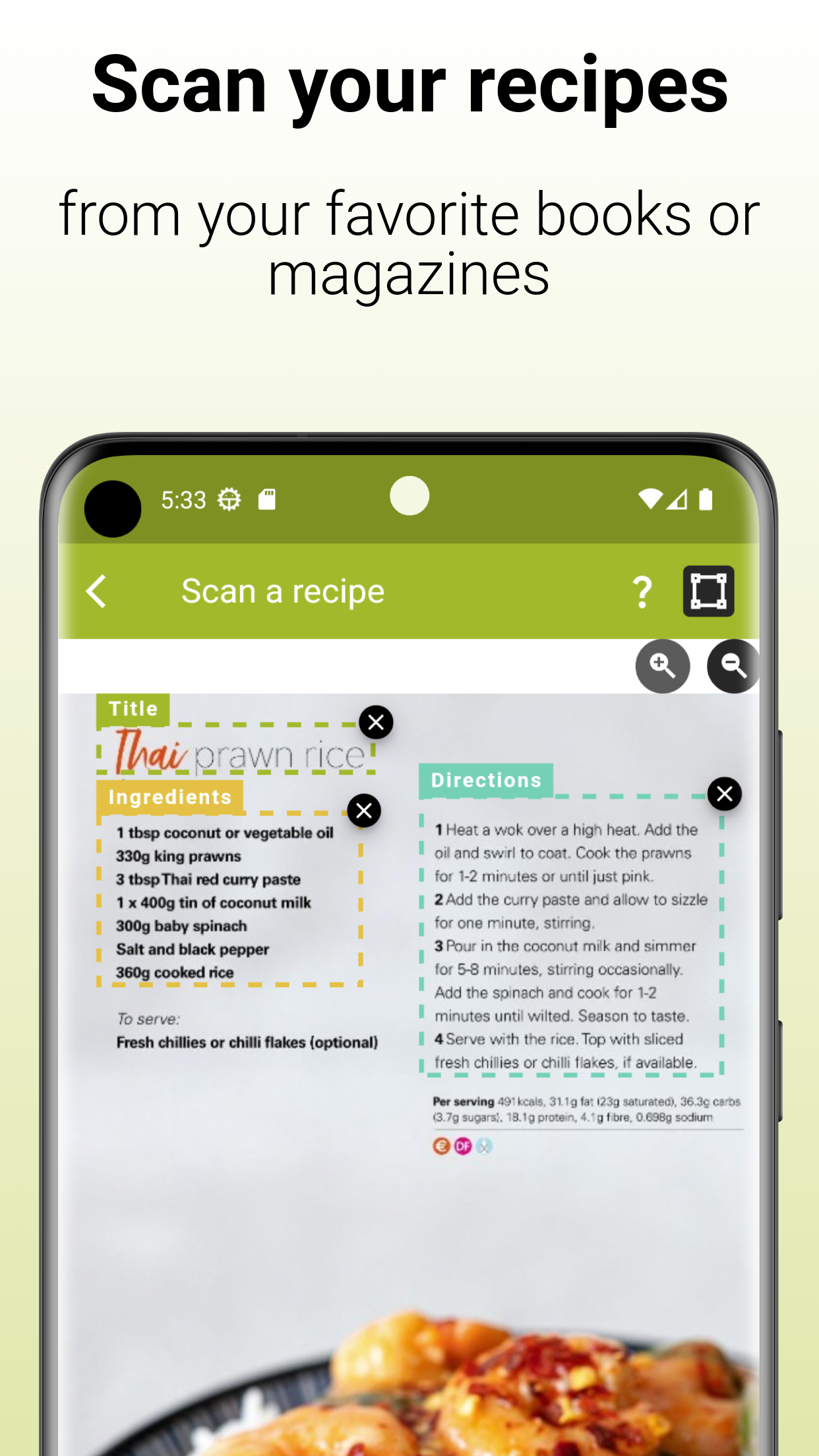 اسکرین شات 6 برنامه COOKmate - My recipe organizer
