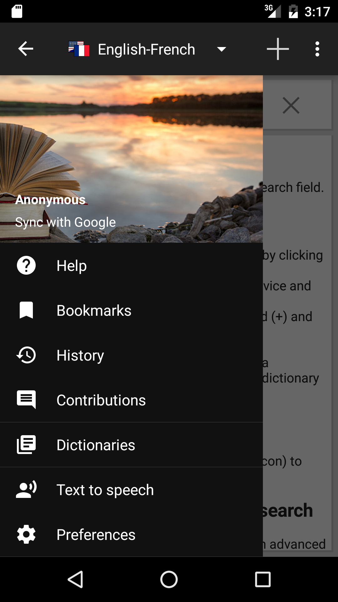 اسکرین شات 1 برنامه Offline dictionaries