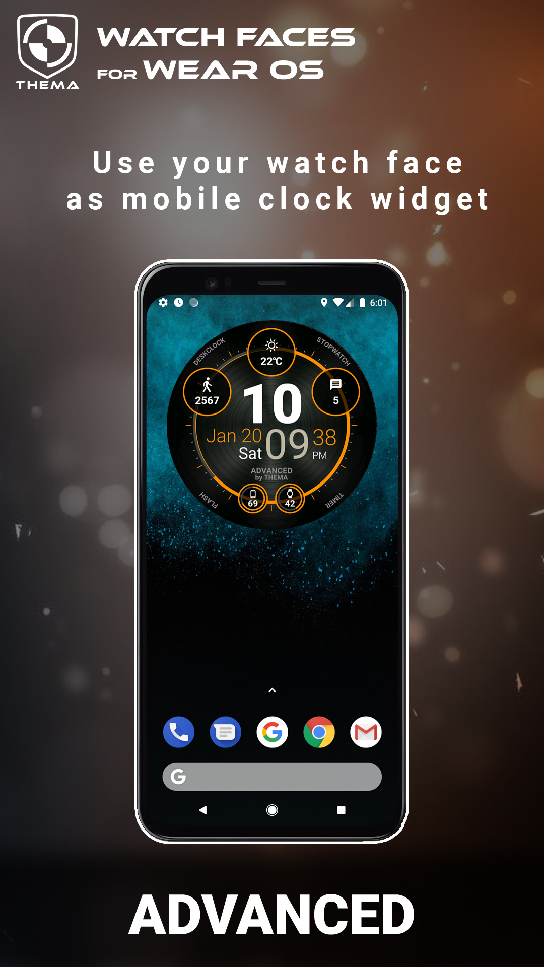 اسکرین شات 8 برنامه Advanced Watch Face