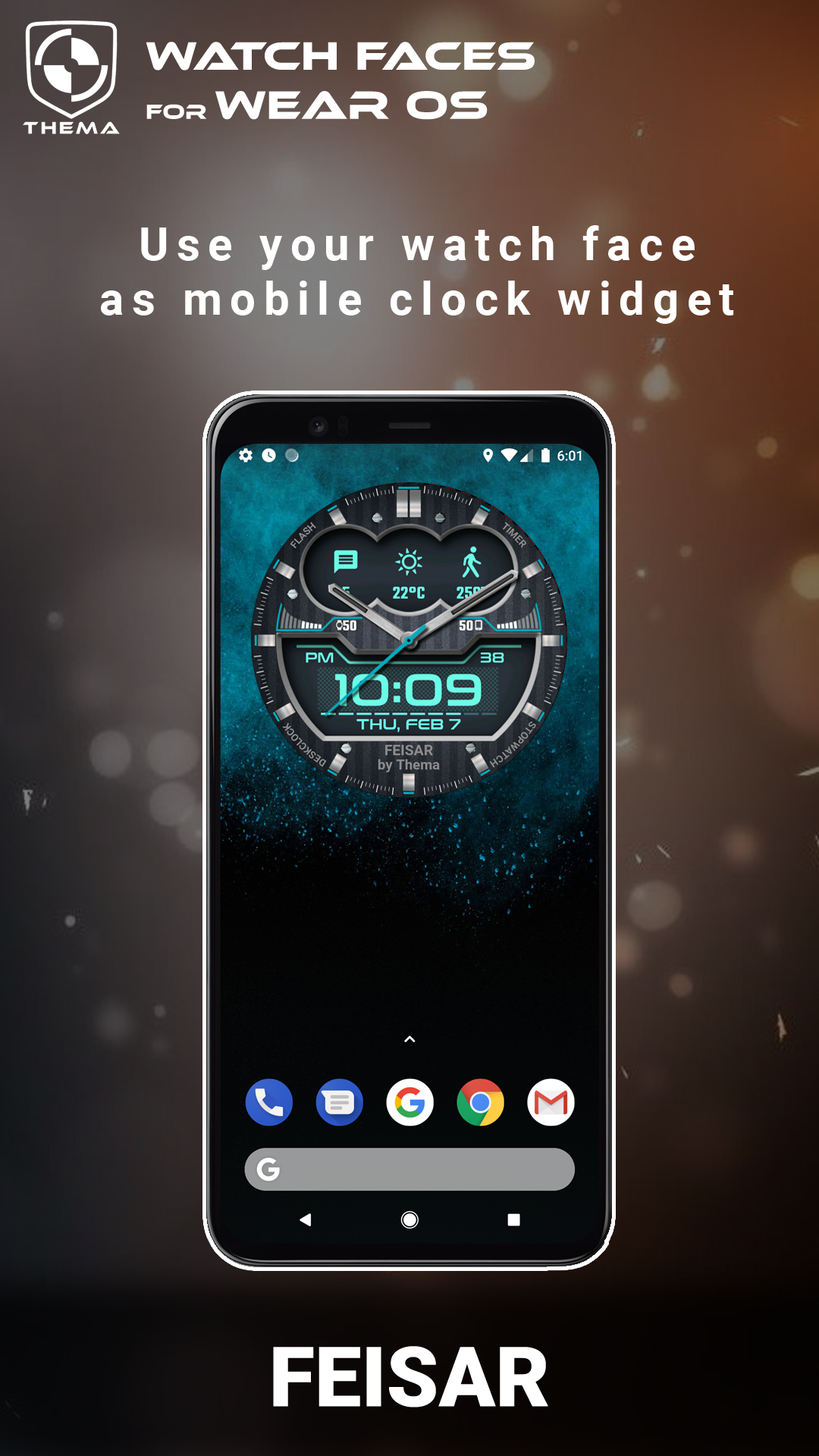 اسکرین شات 8 برنامه Feisar Watch Face