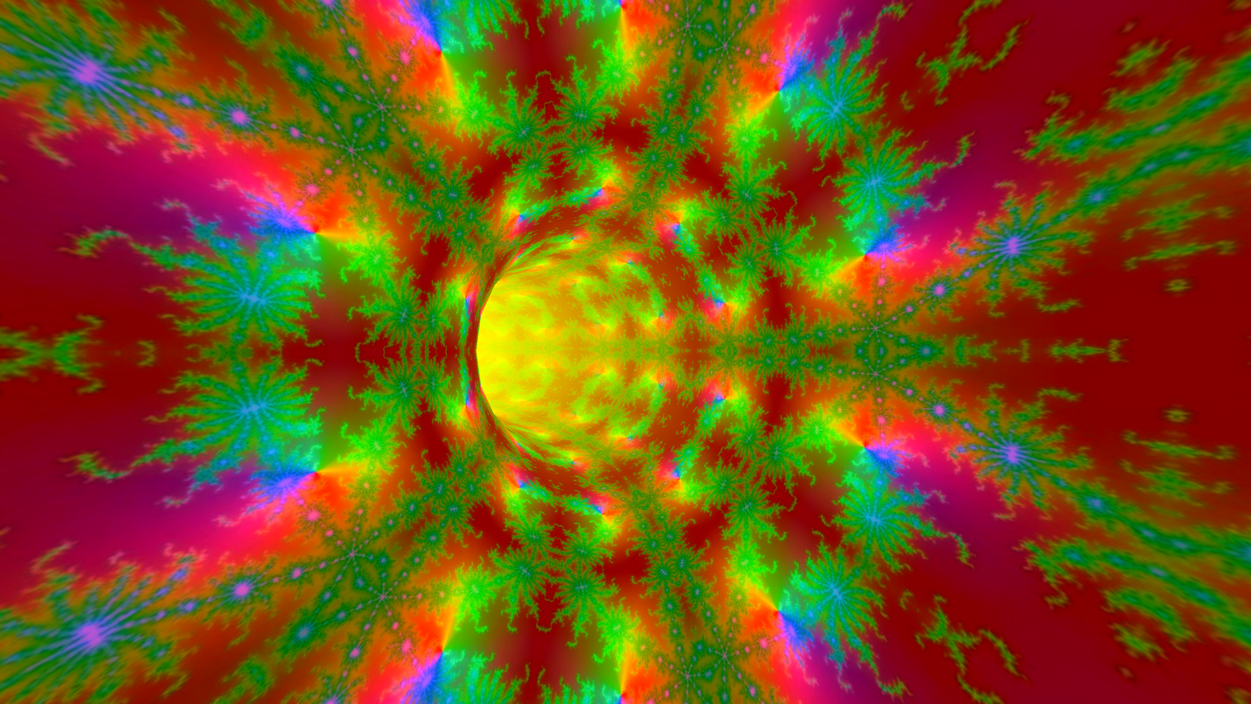 اسکرین شات 4 برنامه Fractal Tunnels Live Wallpaper
